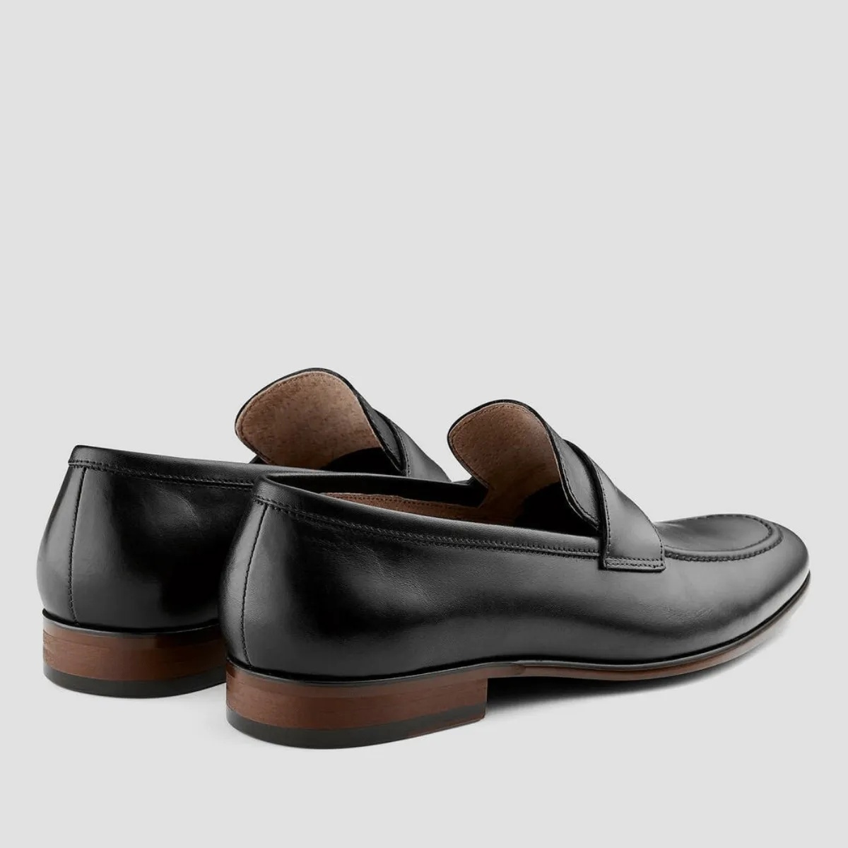 AQ By Aquila penley mens loafers in black
