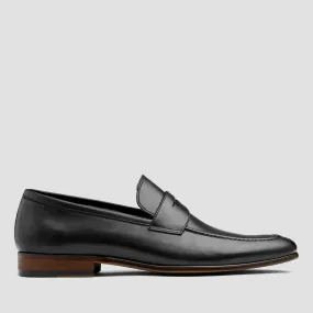 AQ By Aquila penley mens loafers in black