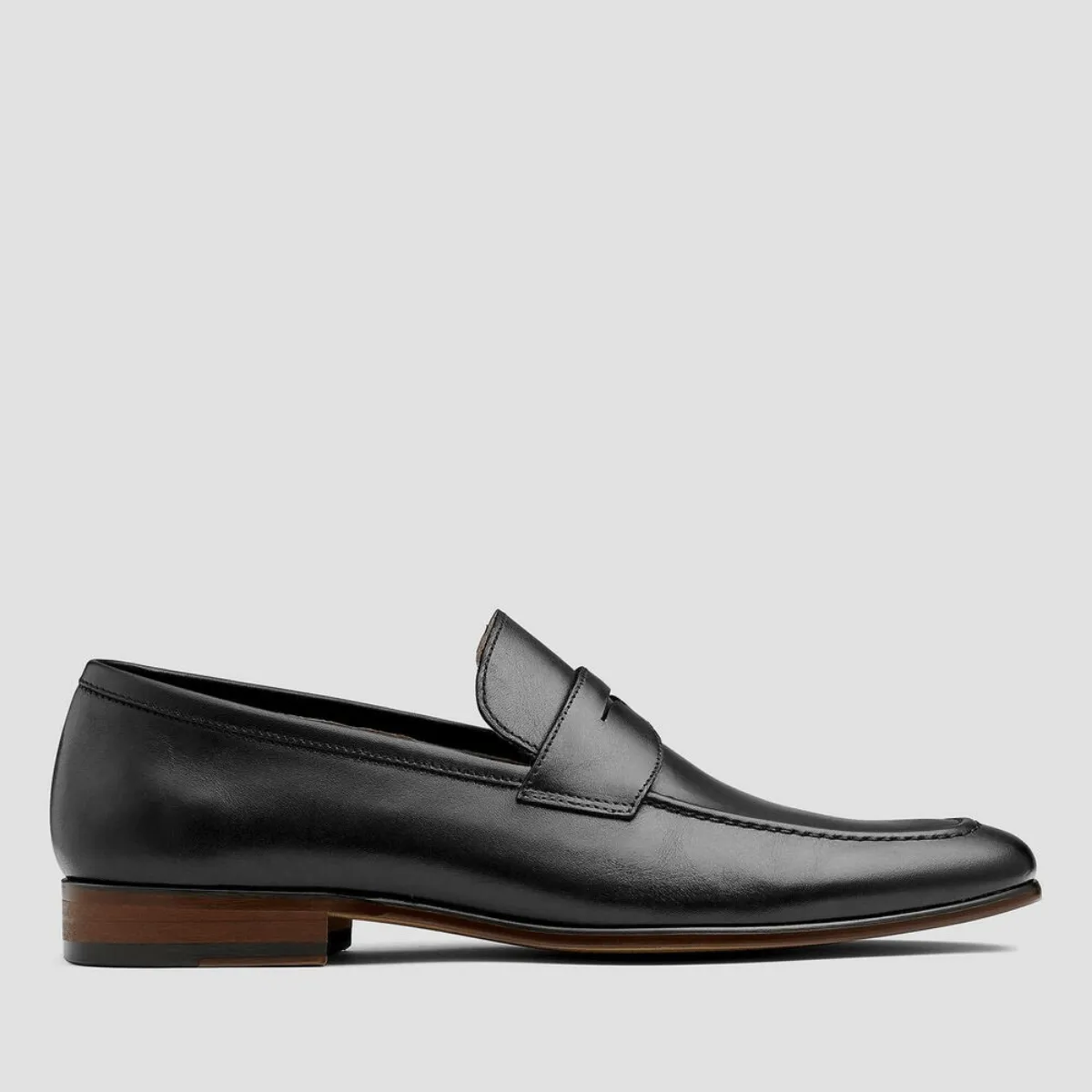 AQ By Aquila penley mens loafers in black