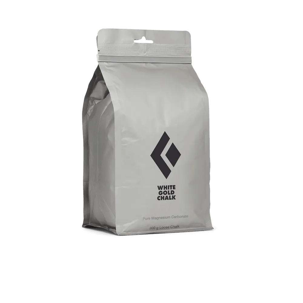 Black Diamond White Gold Loose Chalk – Premium Chalk for Superior Grip and Performance in Climbing and Bouldering