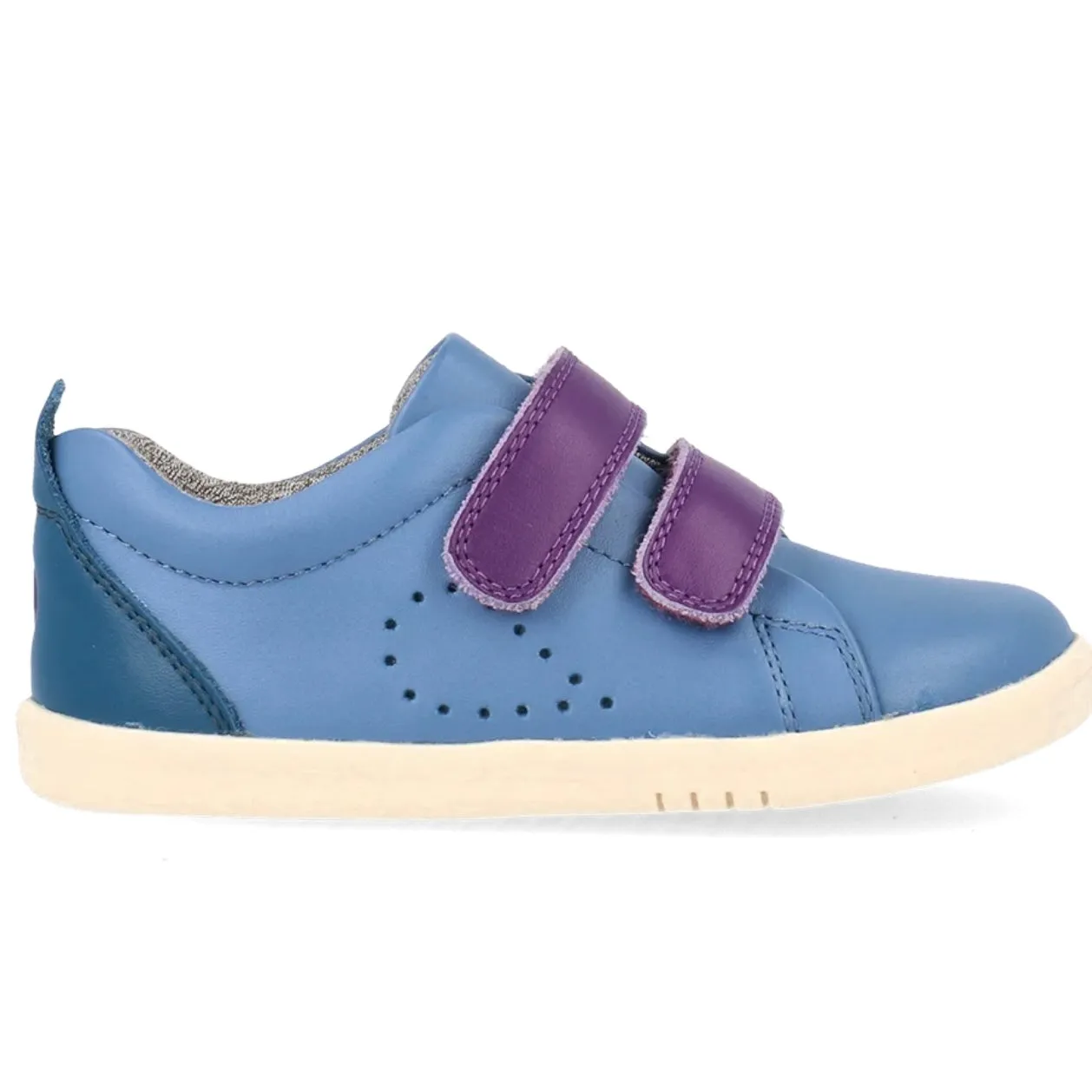 Bobux grass court I walk & kid plus elemental blue purple combo