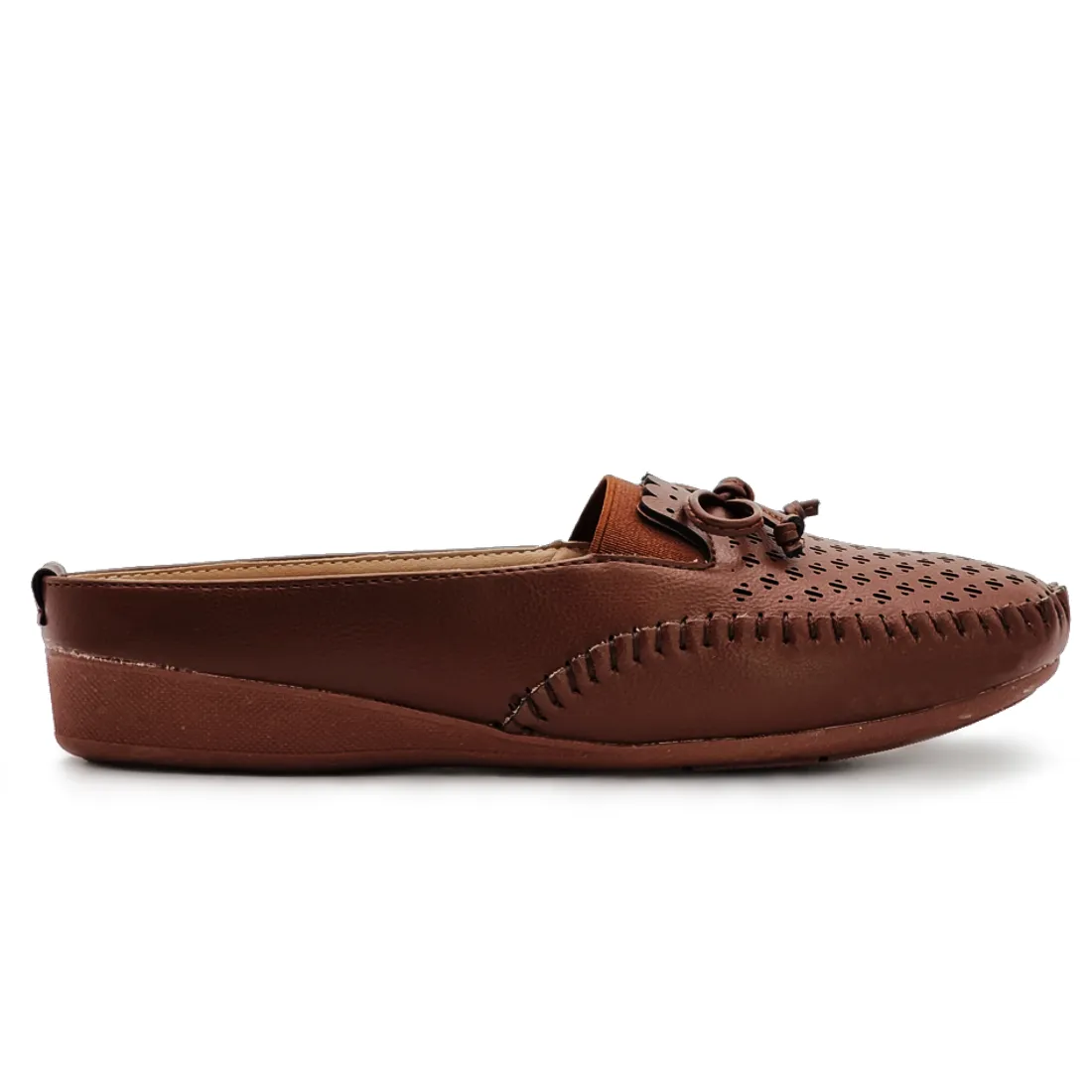 Bow Tie Half Slip On Slip On Shoes