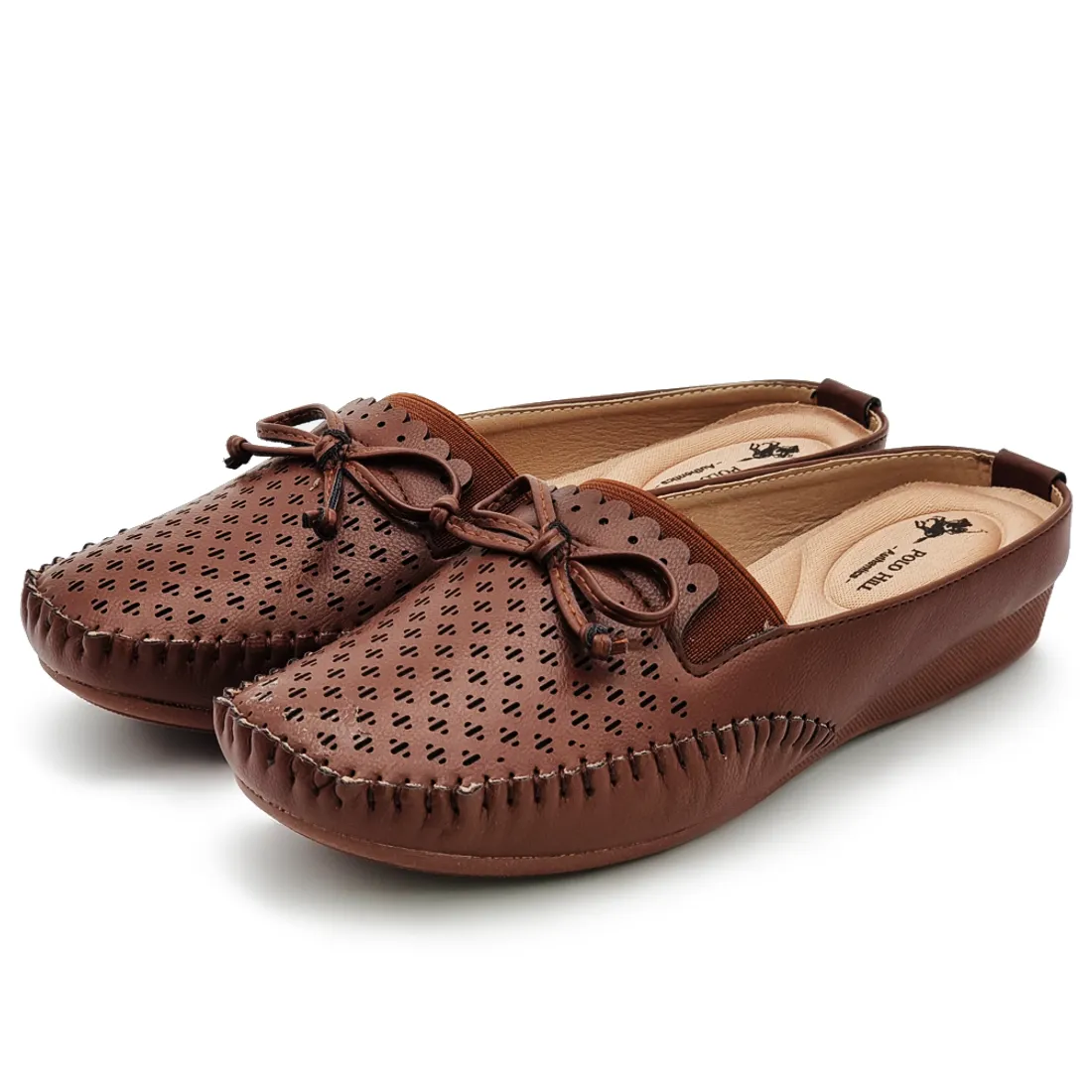 Bow Tie Half Slip On Slip On Shoes
