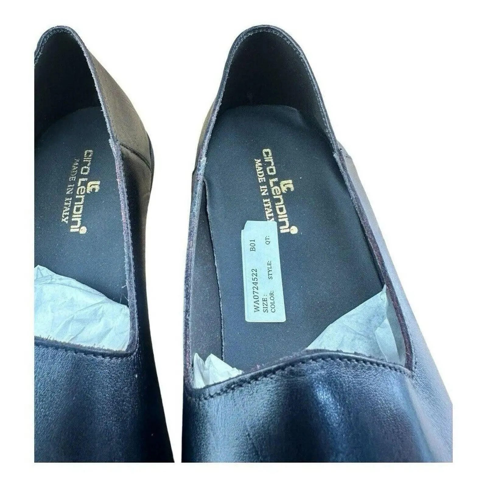 Ciro Lendini Leather Loafers Flat Men