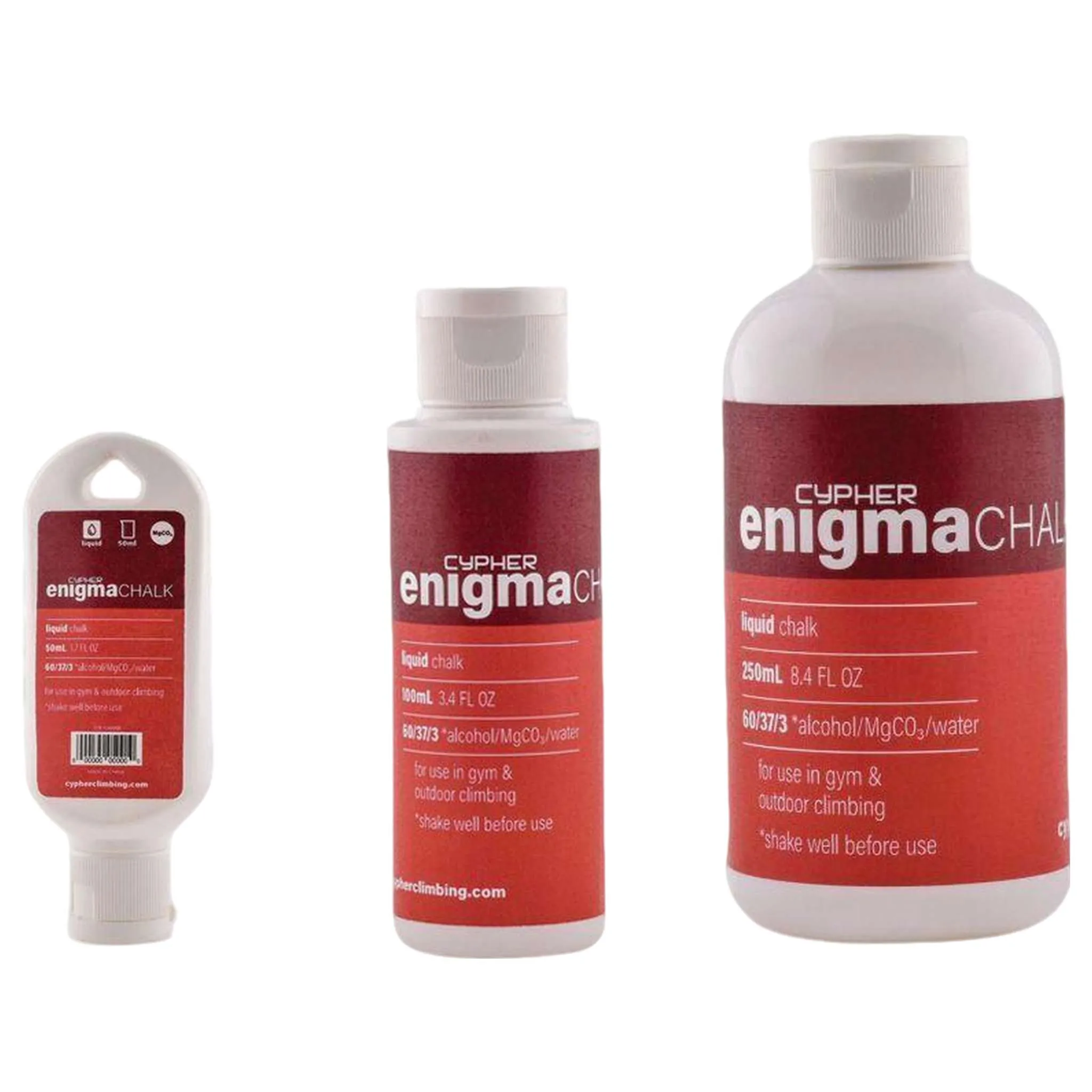 Cypher Enigma Liquid Chalk - 50ml, 100ml, 250ml