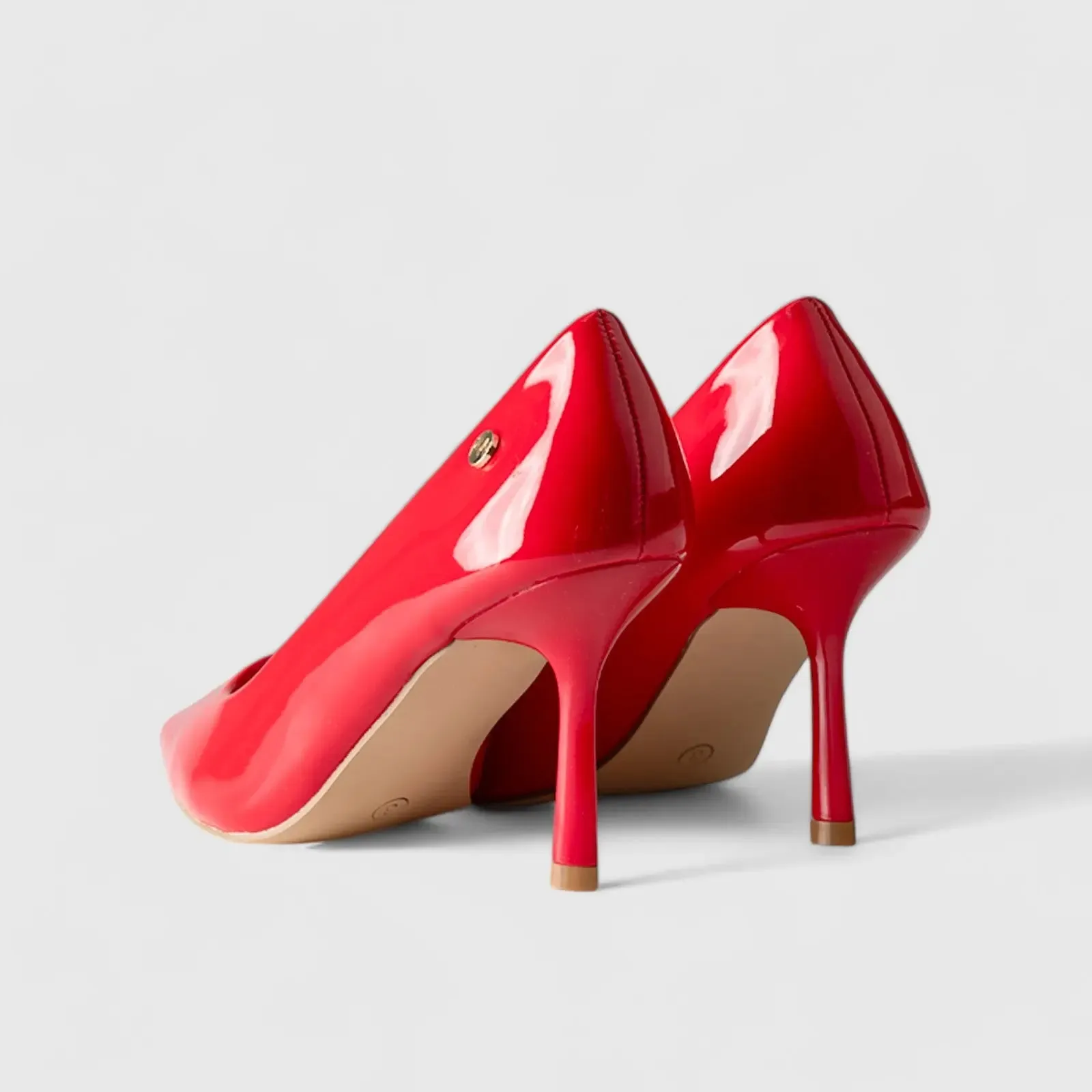 Dress Court Shoe Red 01636