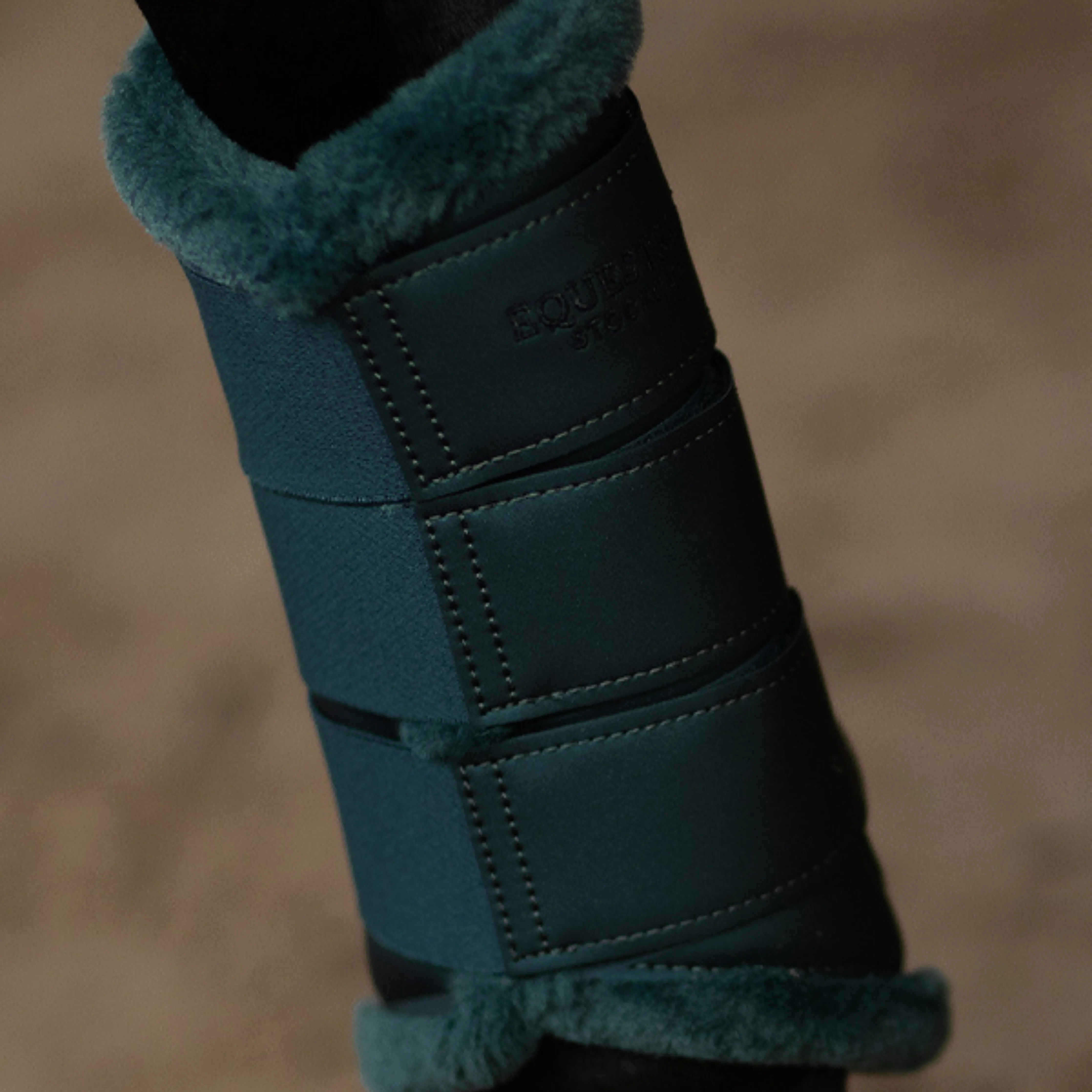 Equestrian Stockholm Brushing Boots - Dramatic Monday