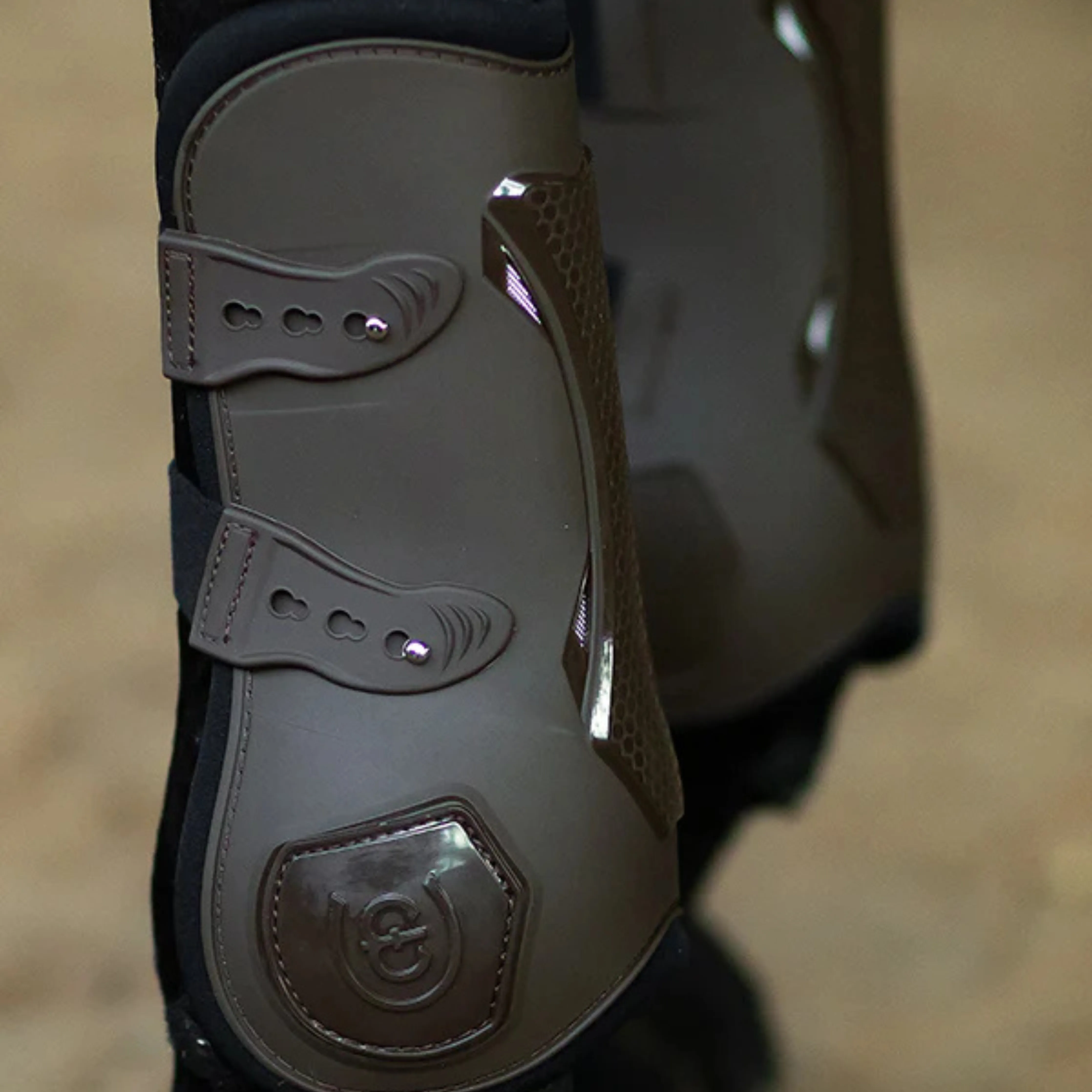 Equestrian Stockholm Tendon Boots - Brown