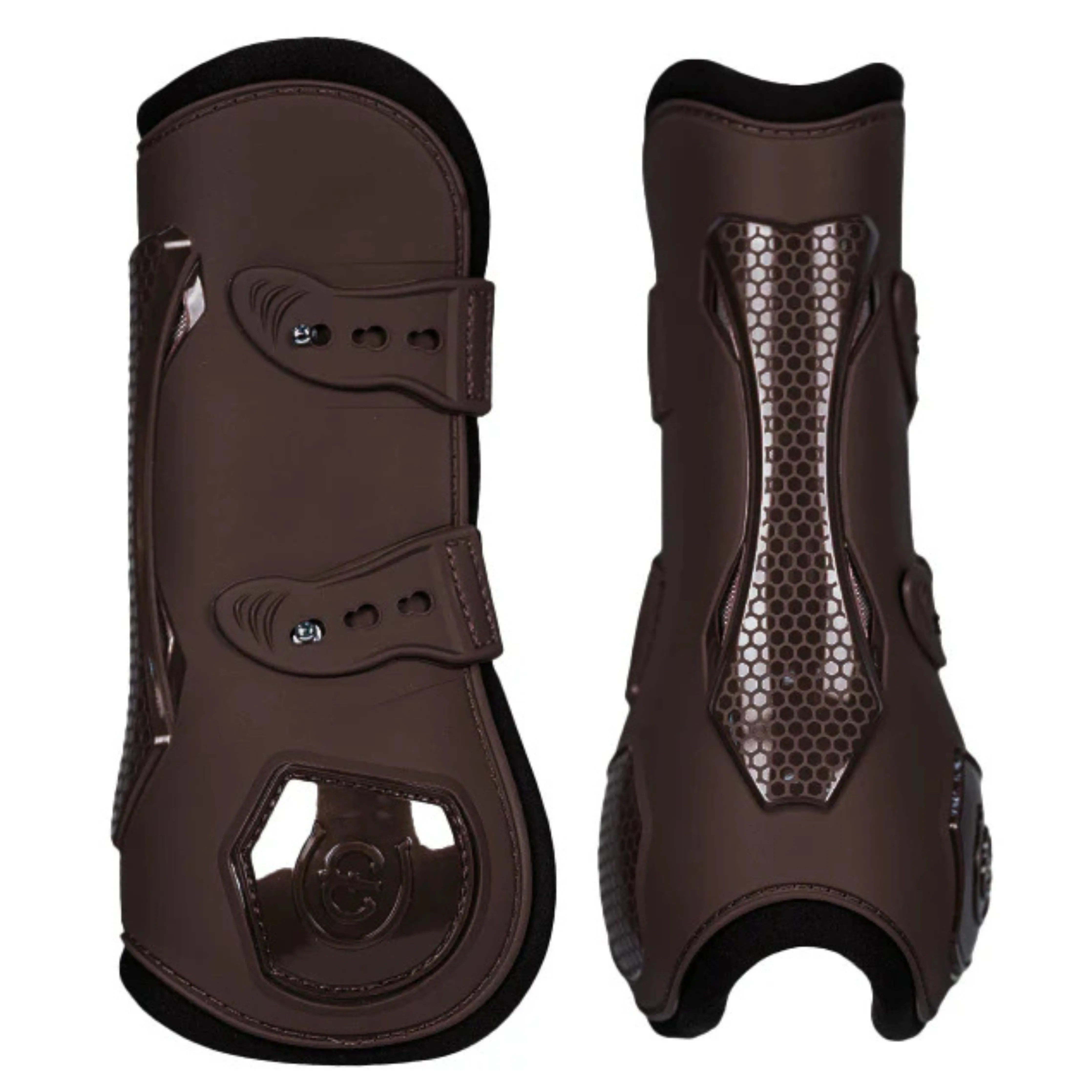 Equestrian Stockholm Tendon Boots - Brown