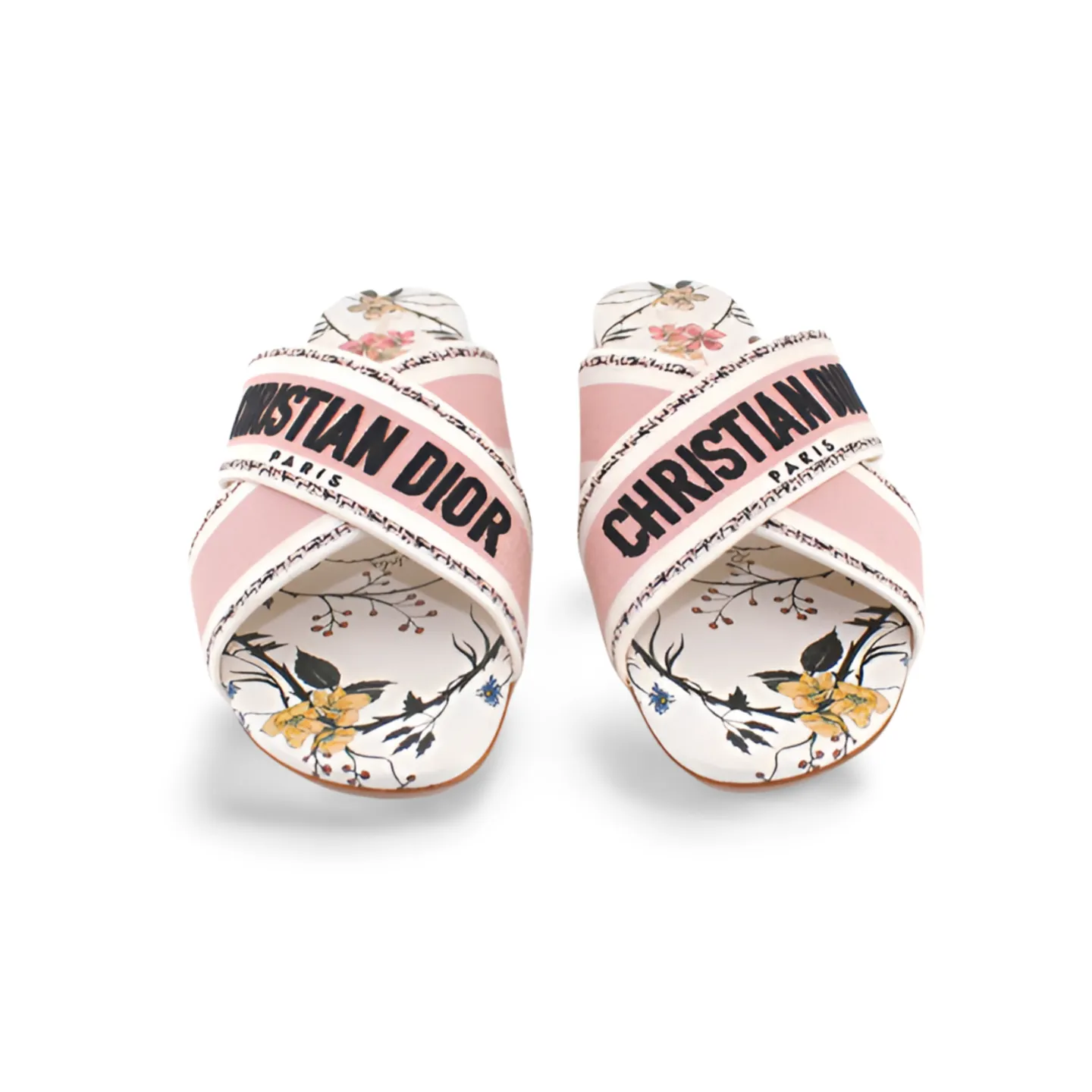 Floral Flat Sandals For Women