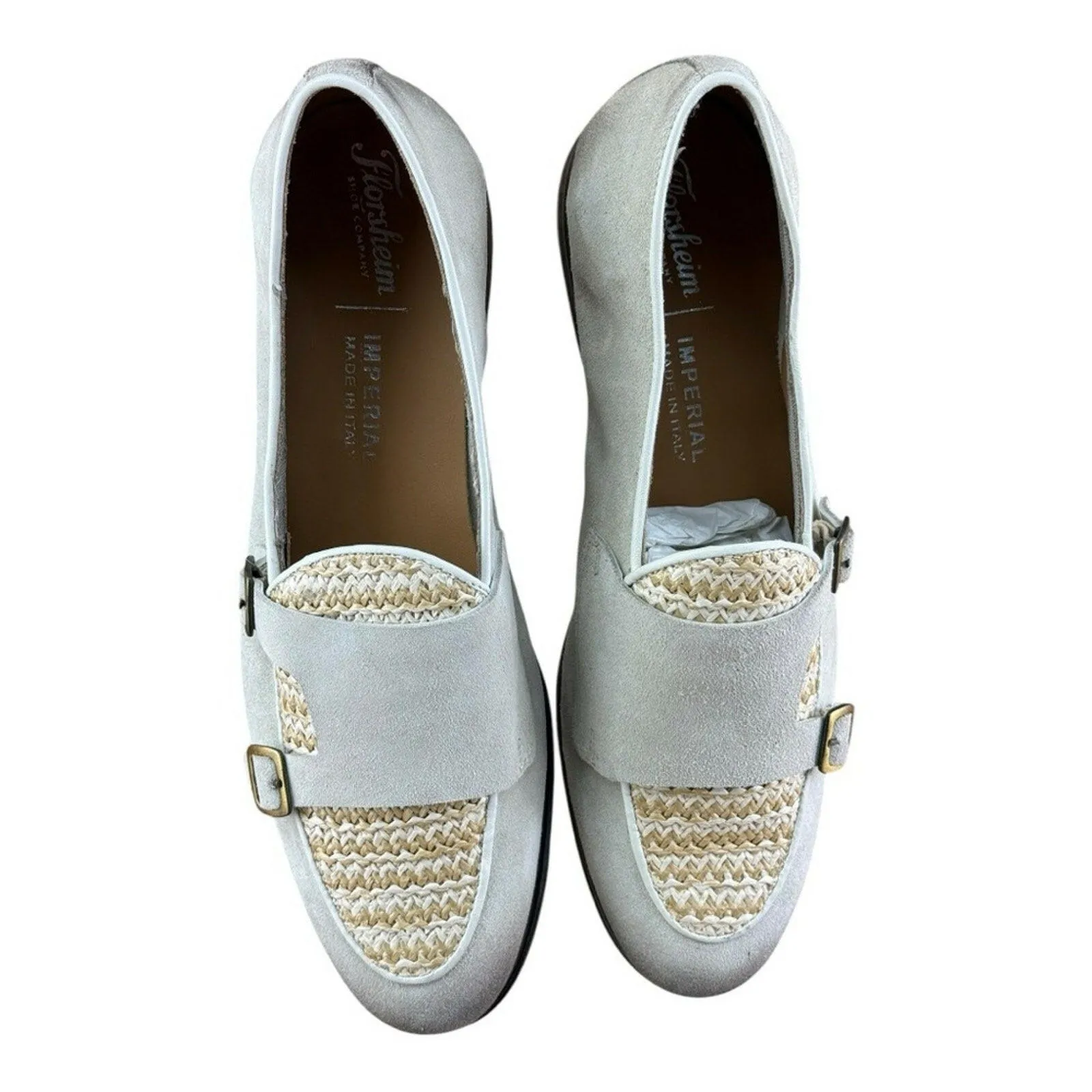 Florshein Imperial Loafer Men Double Monk   strap