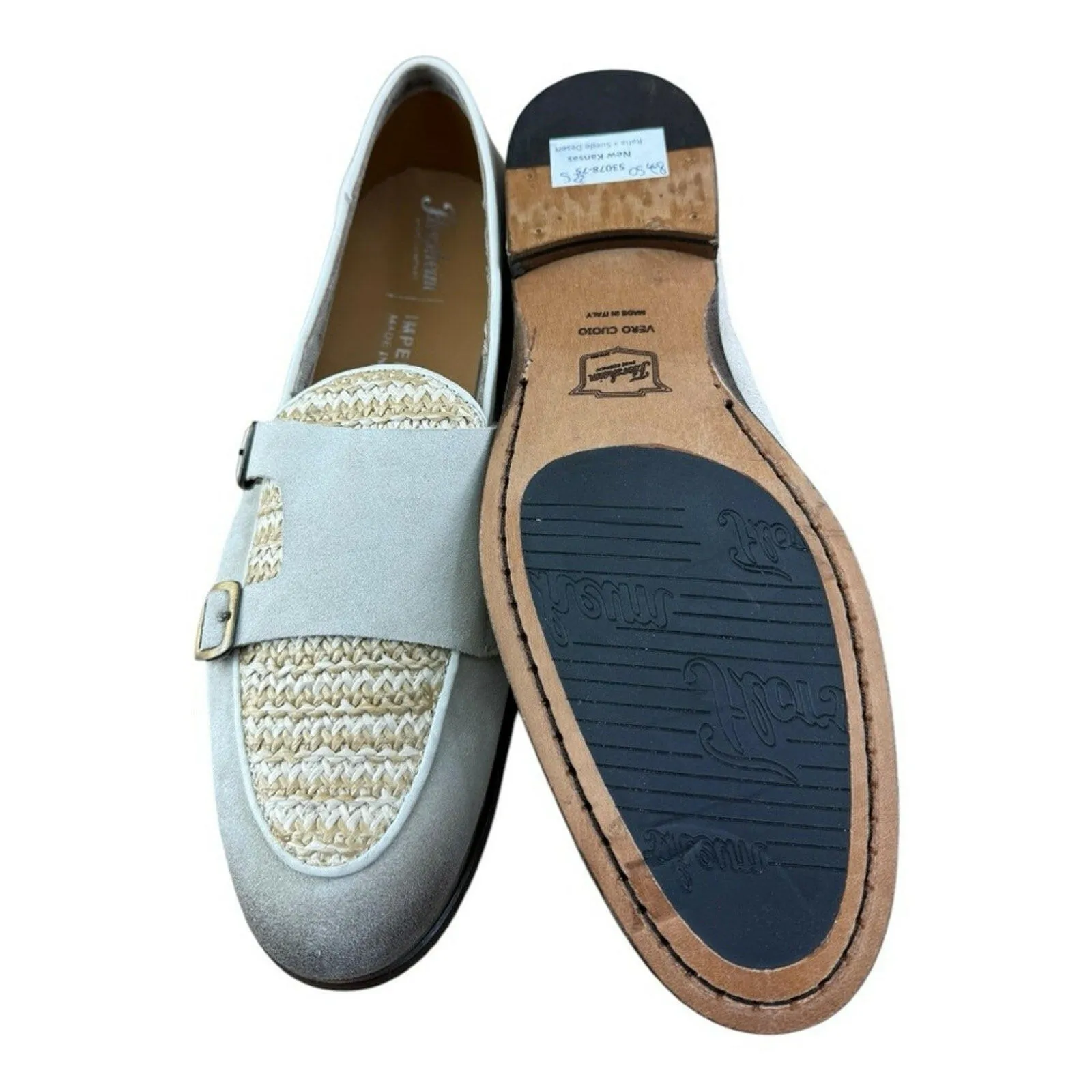 Florshein Imperial Loafer Men Double Monk   strap