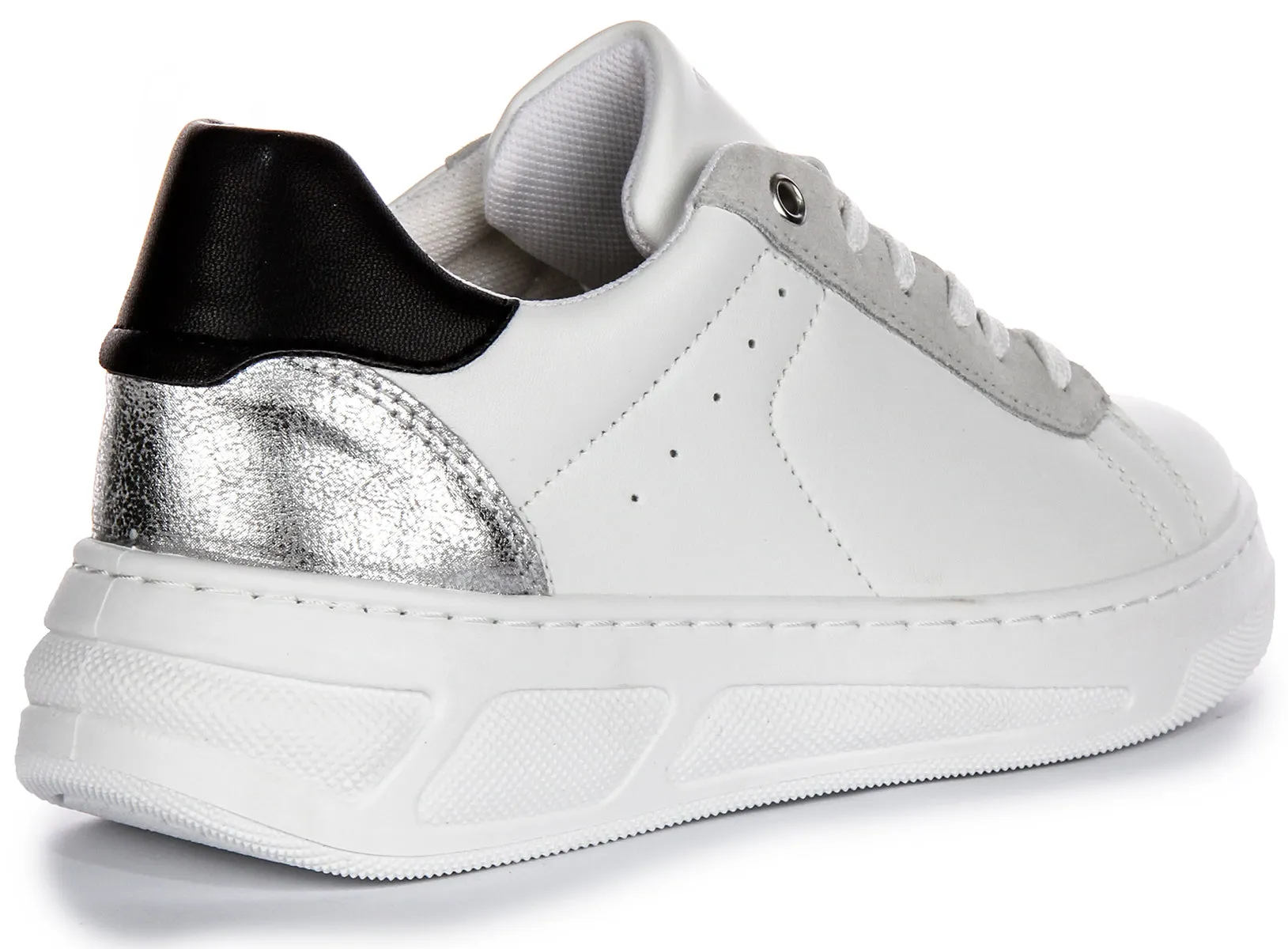 Geox D Ljuba A In Whitsilver For Women