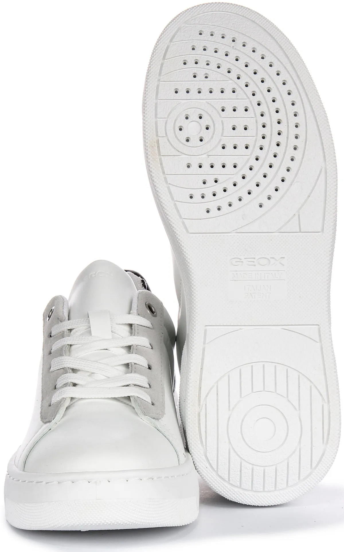 Geox D Ljuba A In Whitsilver For Women