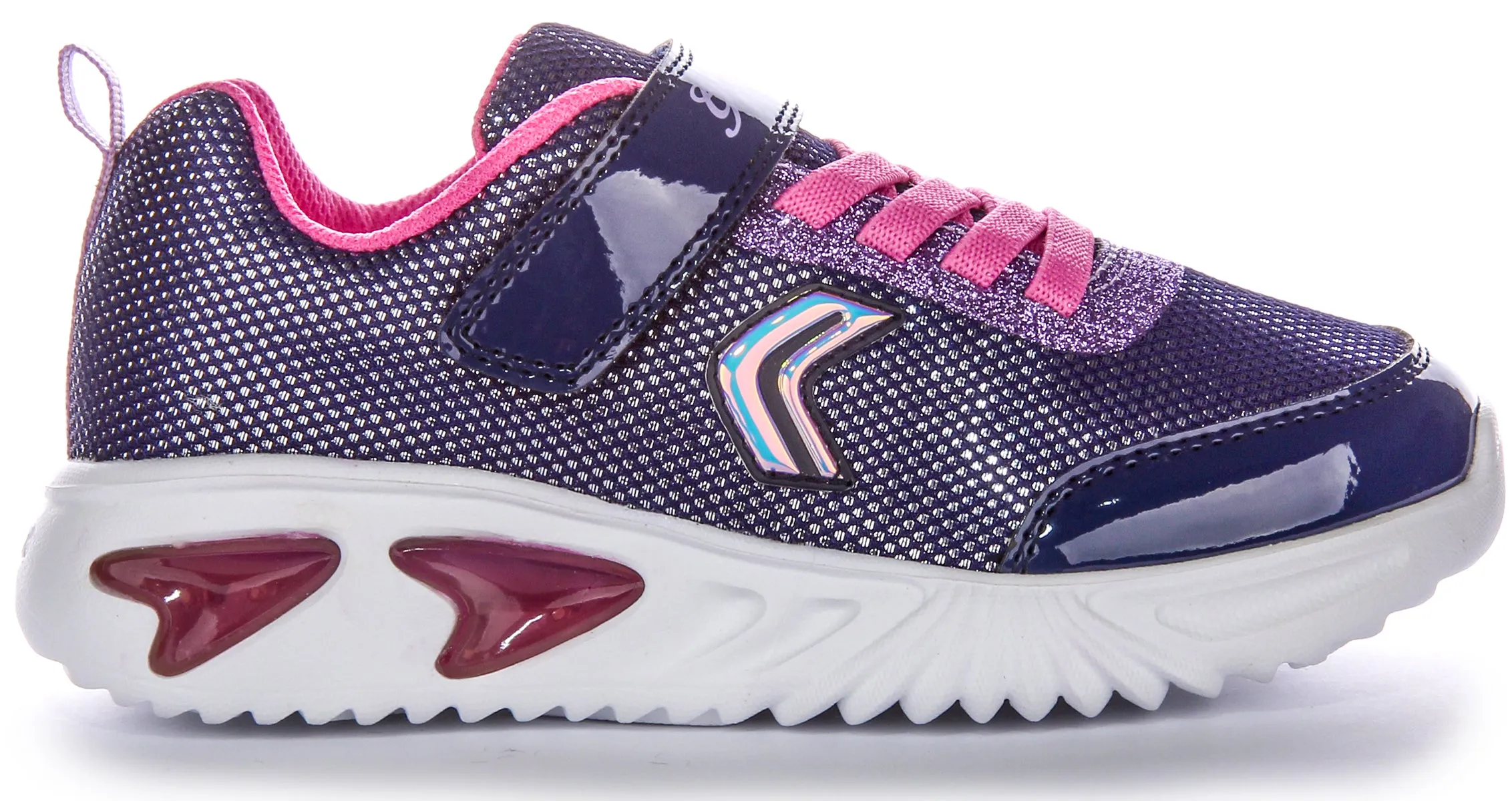 Geox J Assister G. A In Navy Pink For Infants