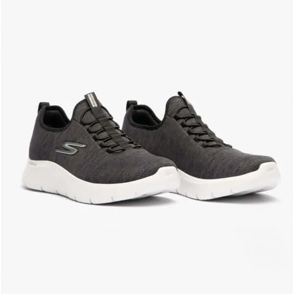 GO WALK FLEX-ULTRA Mens Trainers Black/White