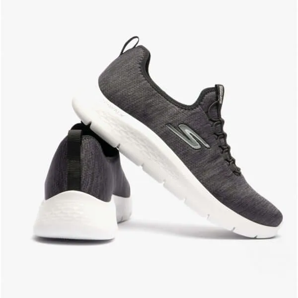 GO WALK FLEX-ULTRA Mens Trainers Black/White