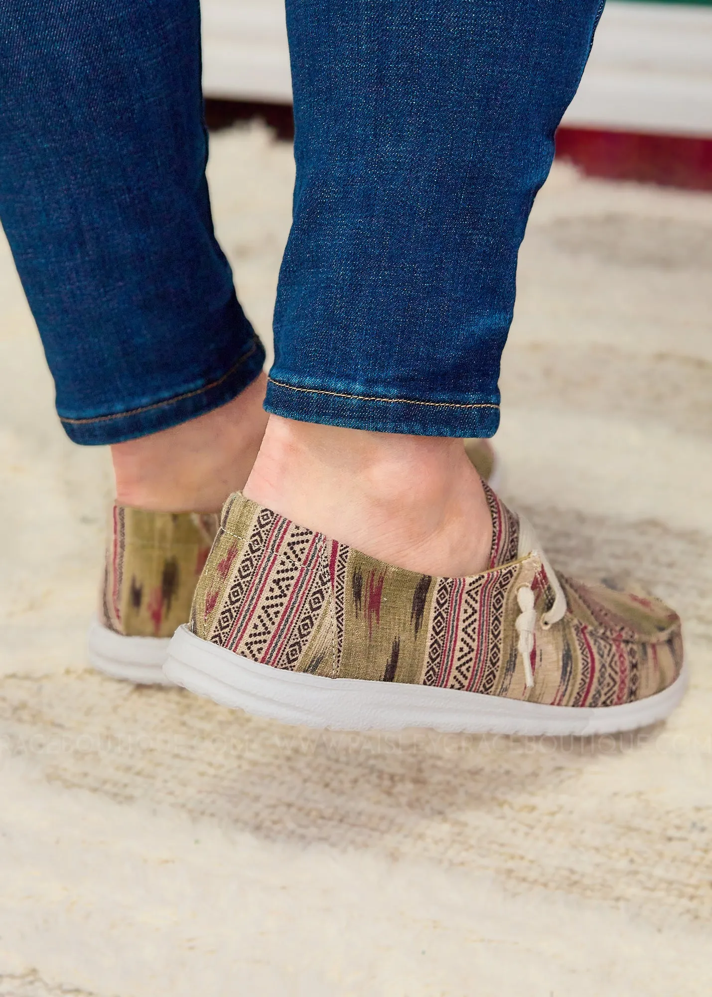Hip Sneakers by Gypsy Jazz - Beige - LAST ONES FINAL SALE