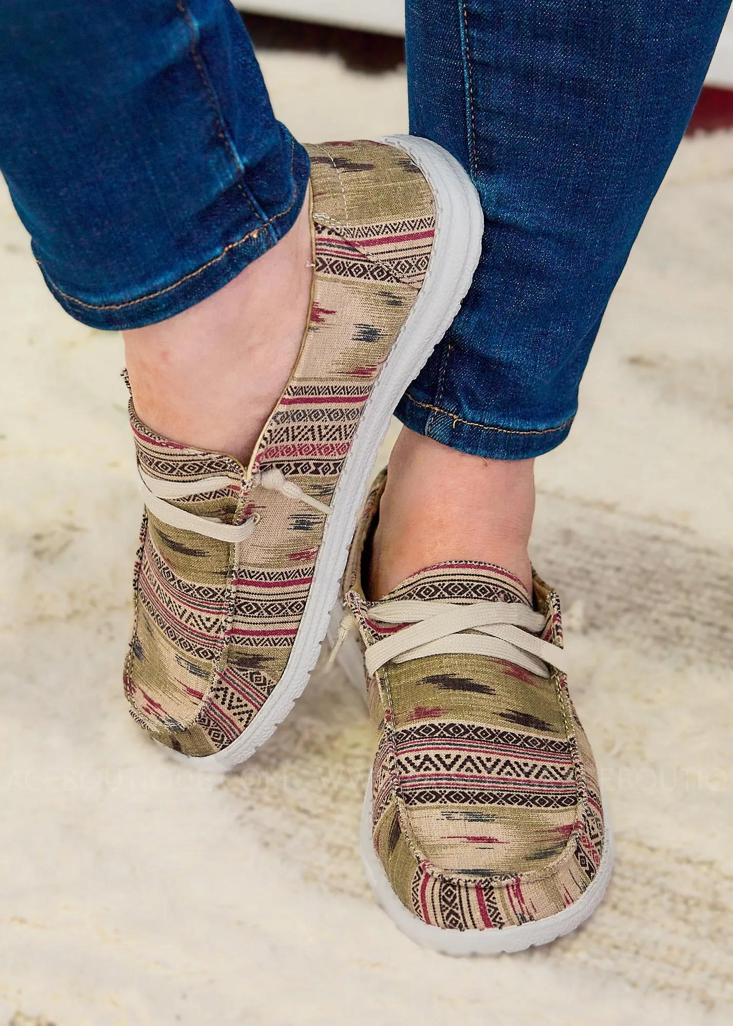 Hip Sneakers by Gypsy Jazz - Beige - LAST ONES FINAL SALE