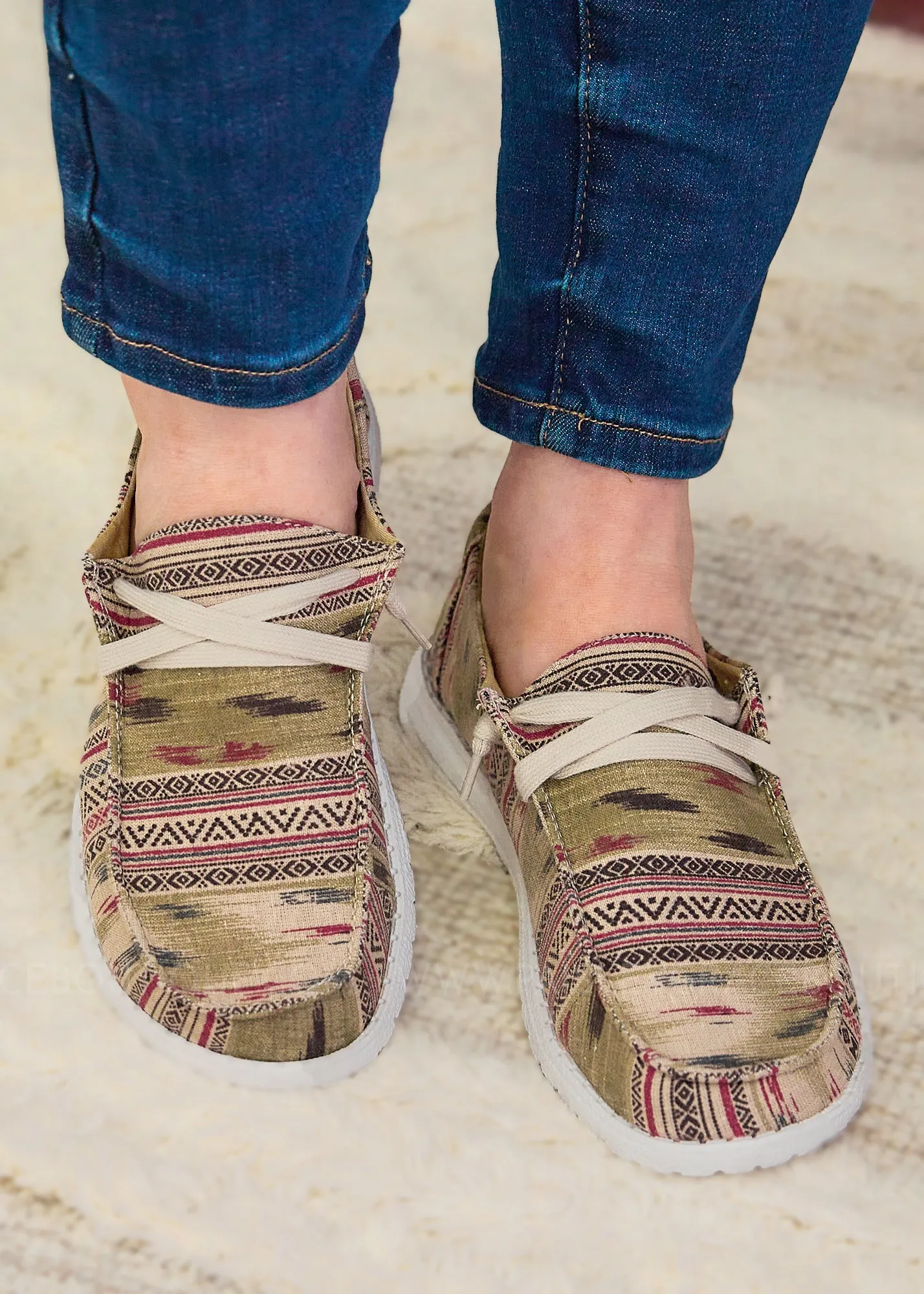 Hip Sneakers by Gypsy Jazz - Beige - LAST ONES FINAL SALE