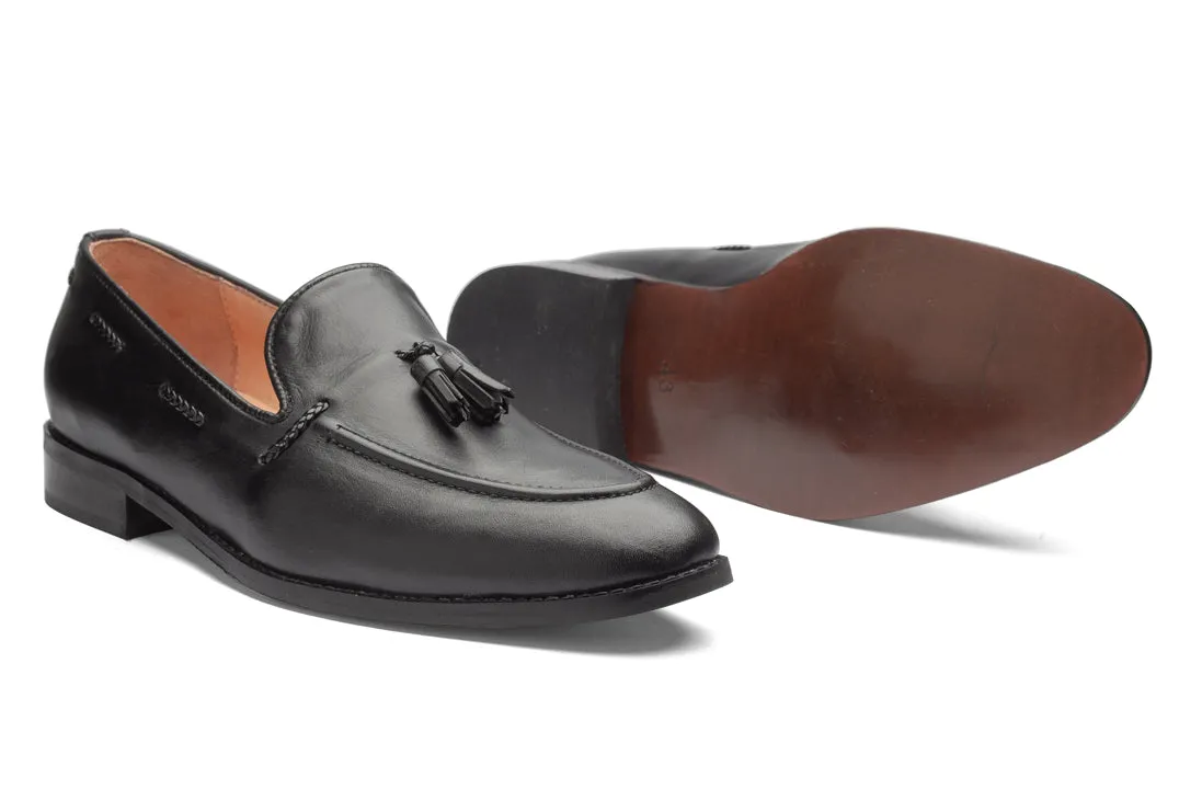 Kash 2 Tassel Loafers - Black