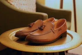 Kash 2 Tassel Loafers - Tan