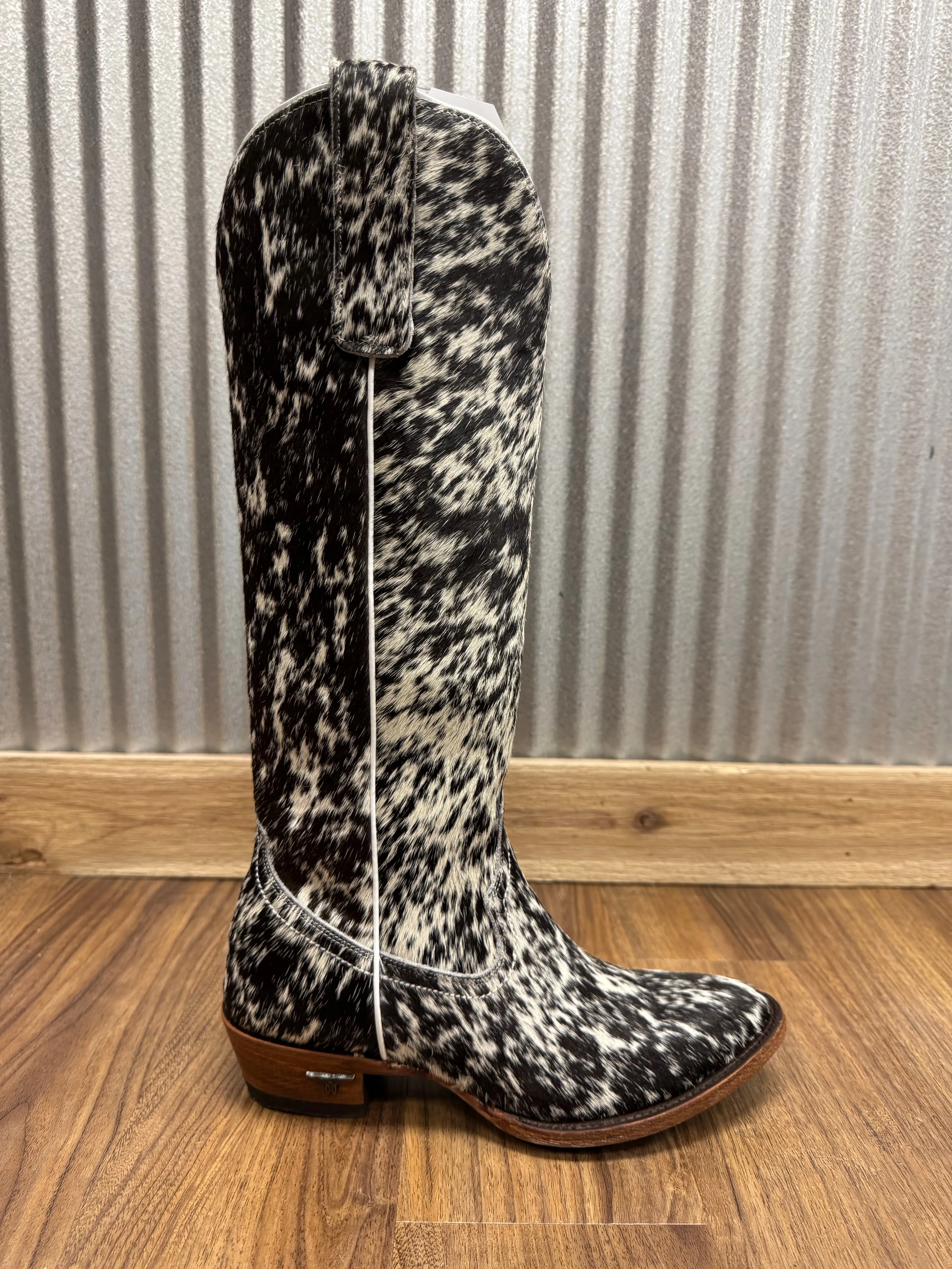 Lane Boots Women’s Plain Jane Genuine Cowhide Hair-On Tall Cowgirl Boots LB0546C