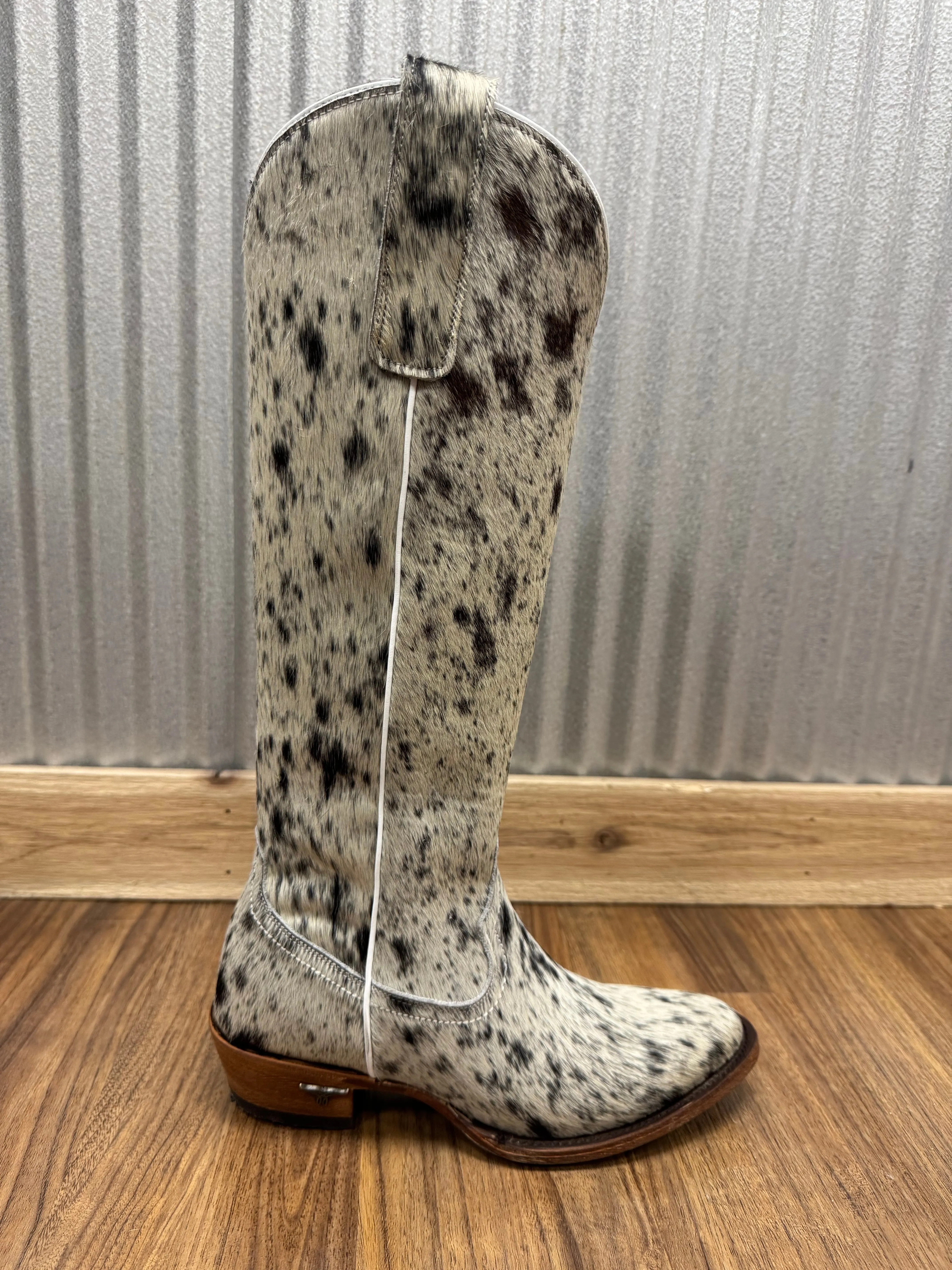 Lane Boots Women’s Plain Jane Genuine Cowhide Hair-On Tall Cowgirl Boots LB0546C