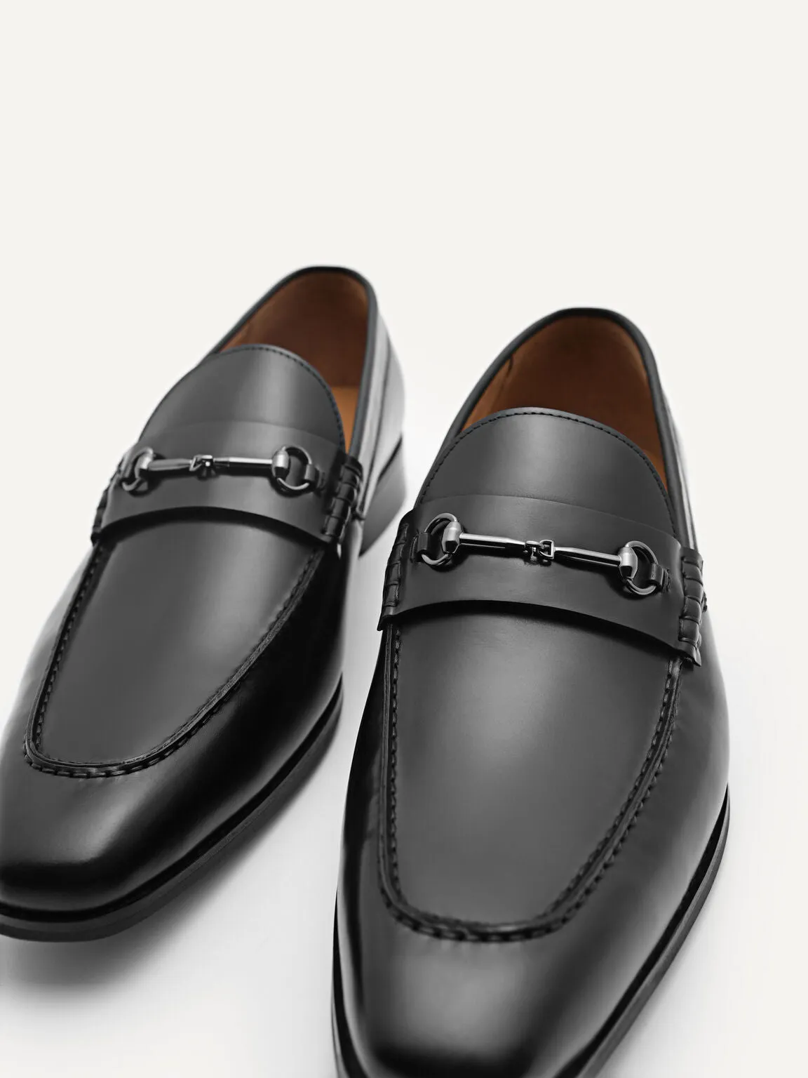 Leather Horsebit Loafer