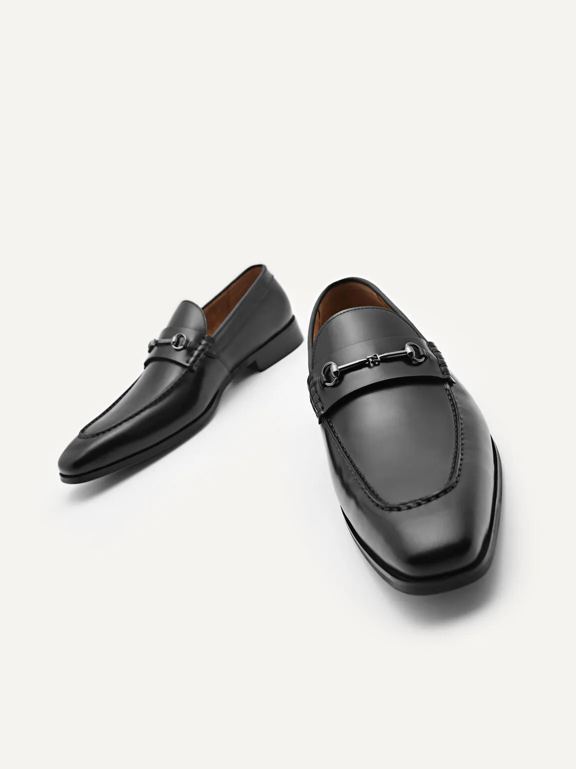 Leather Horsebit Loafer