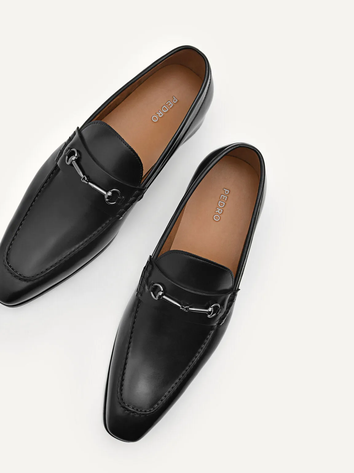 Leather Horsebit Loafer