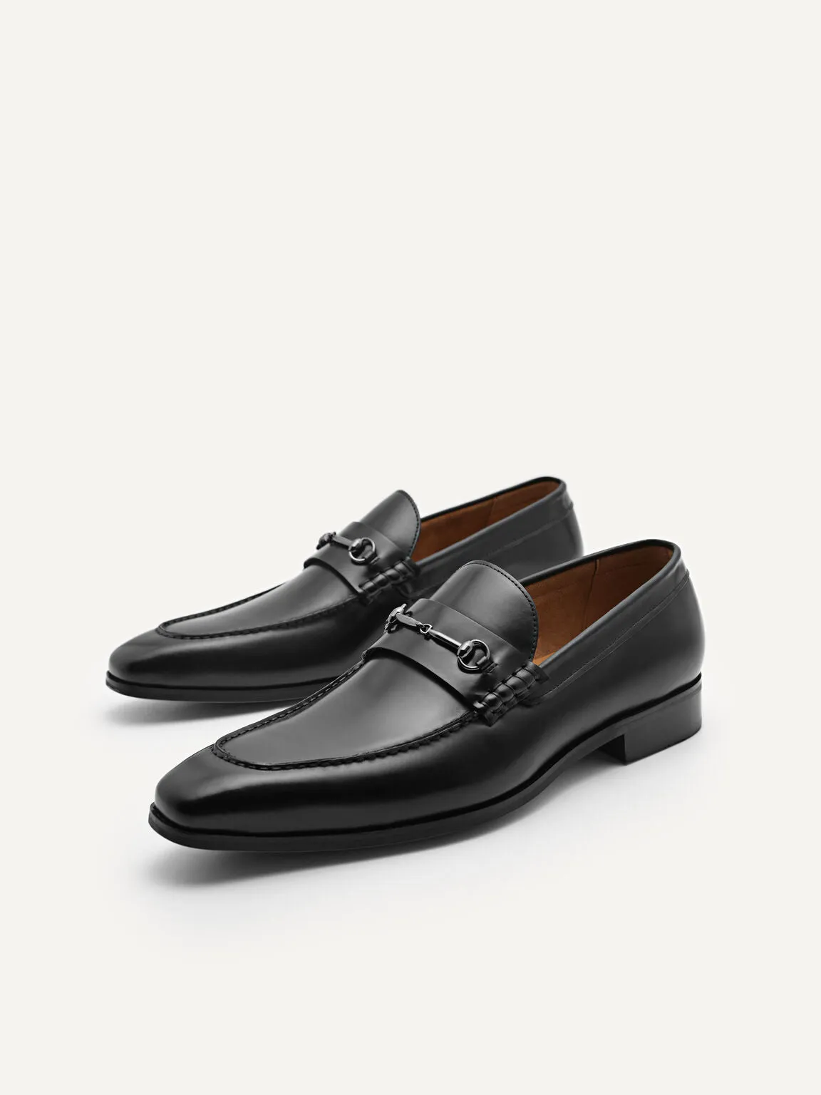 Leather Horsebit Loafer