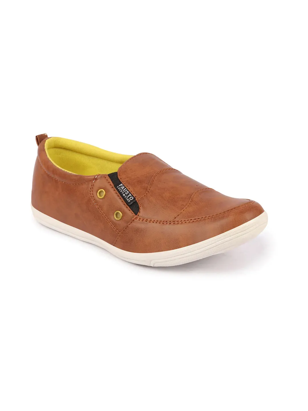 Men Cheeku Casual Slip-On Loafers