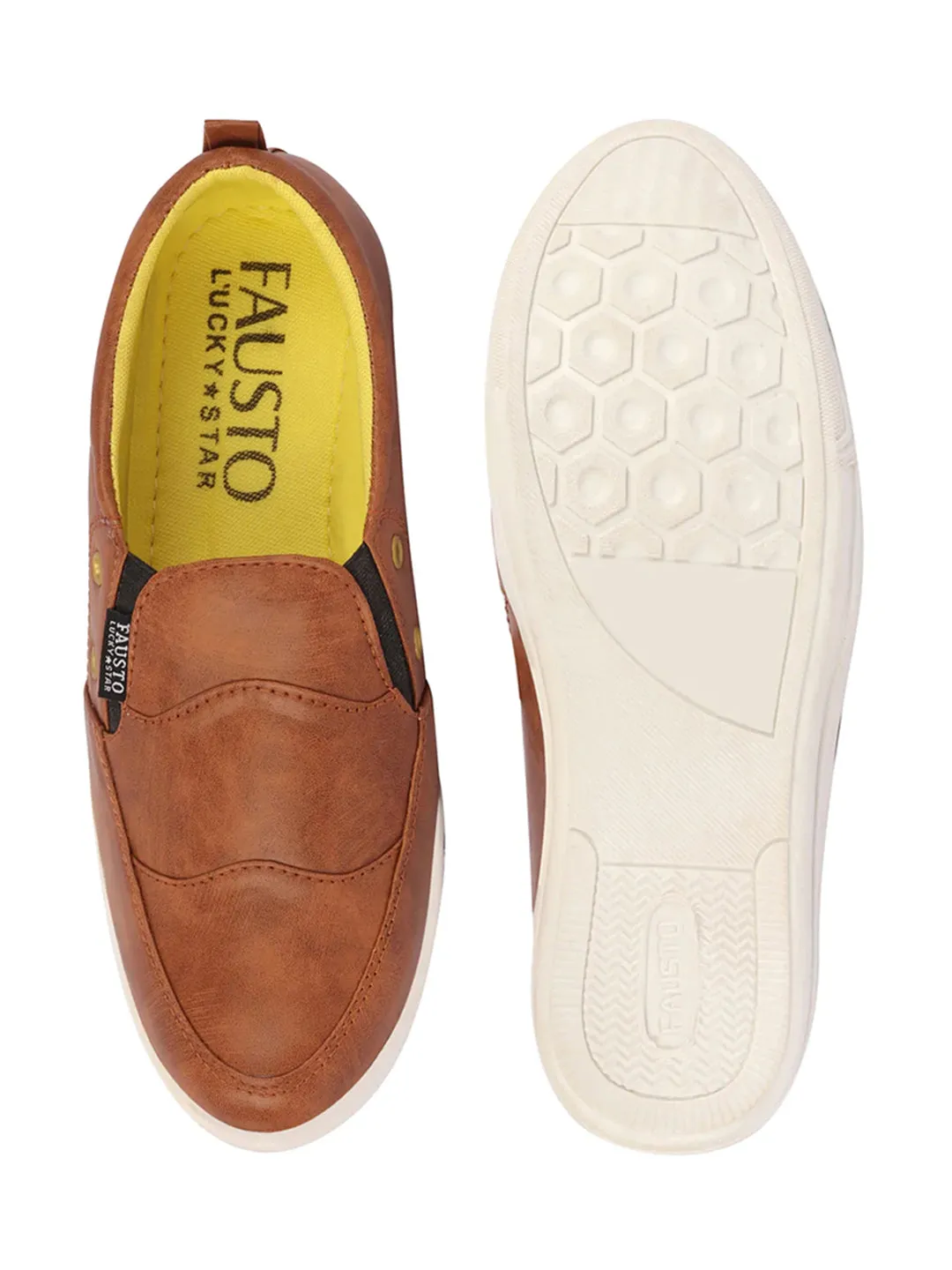 Men Cheeku Casual Slip-On Loafers