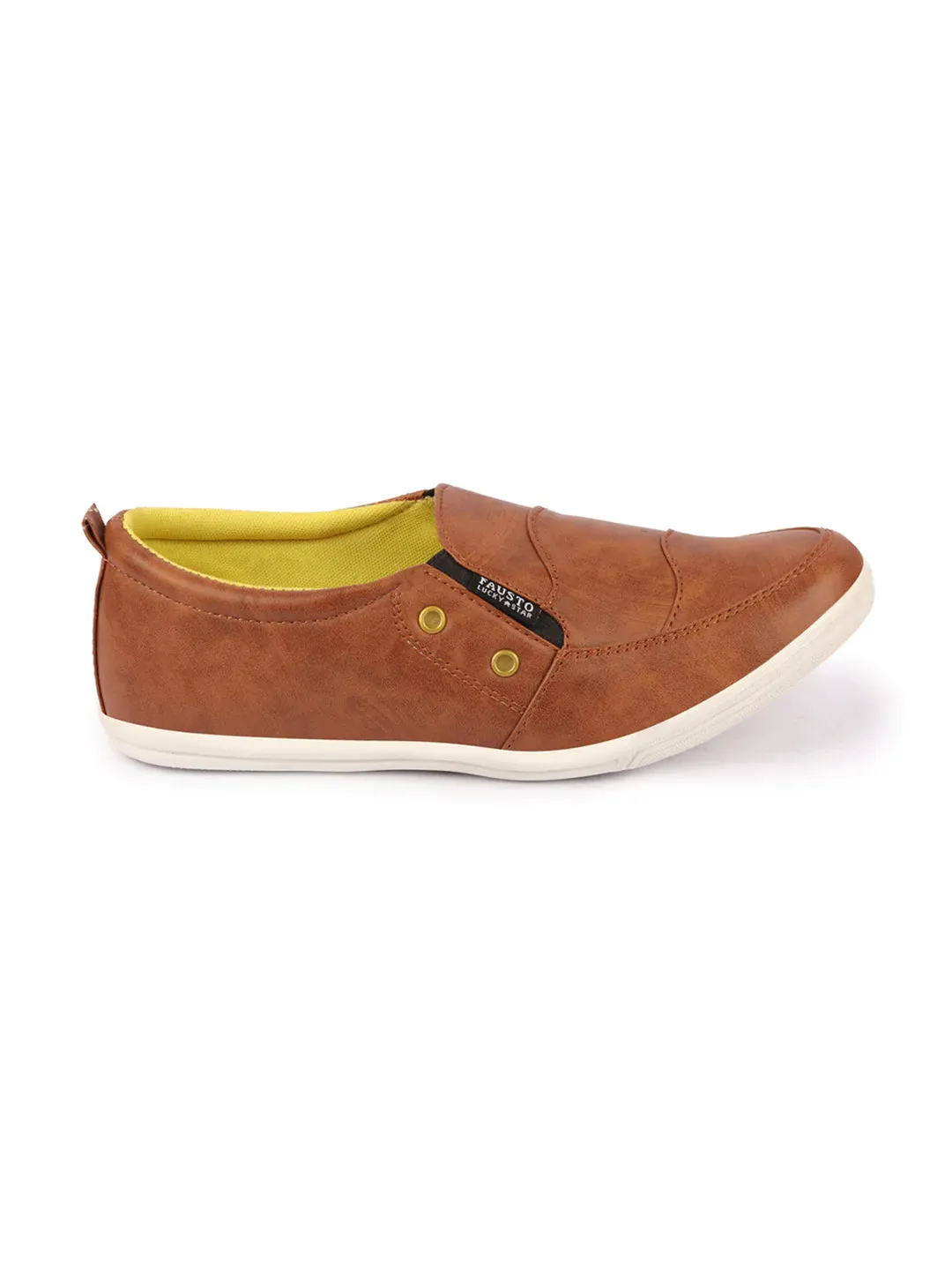 Men Cheeku Casual Slip-On Loafers