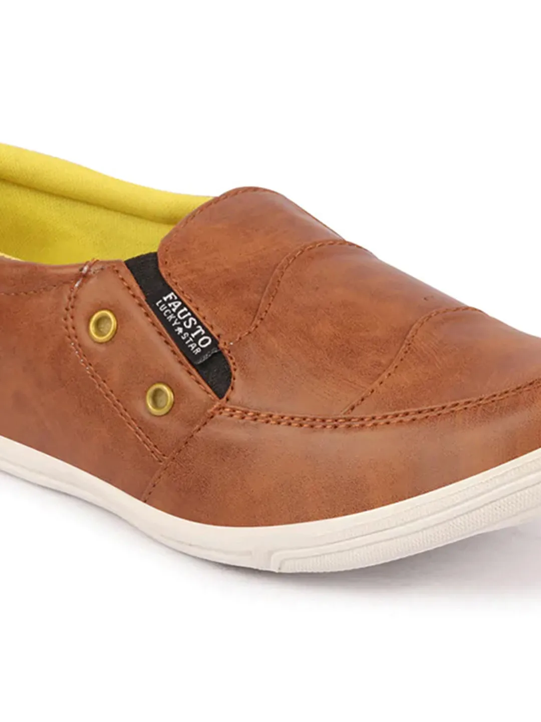 Men Cheeku Casual Slip-On Loafers