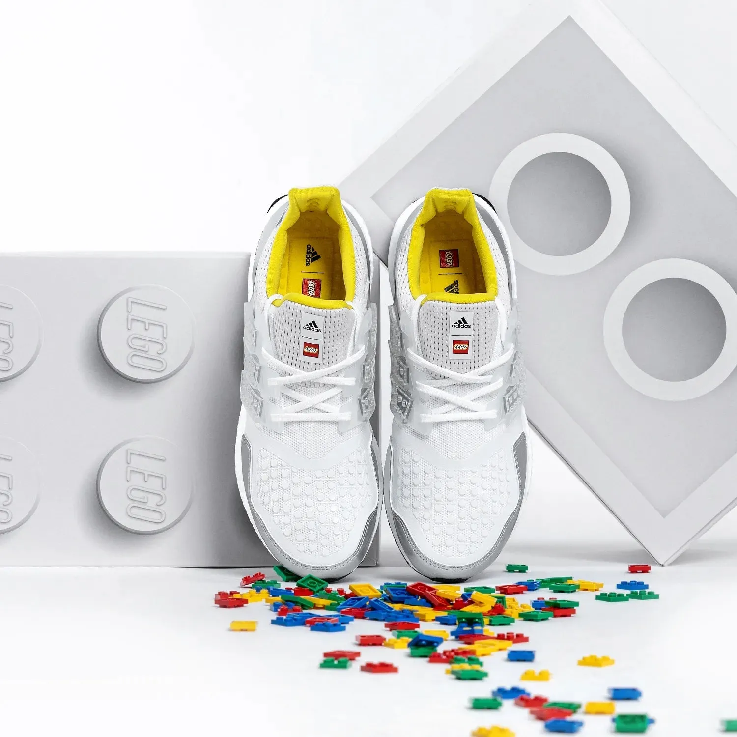 Men's Adidas UltraBoost Lego Platinum Trainers