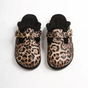 Milah in Leopard & Shearling