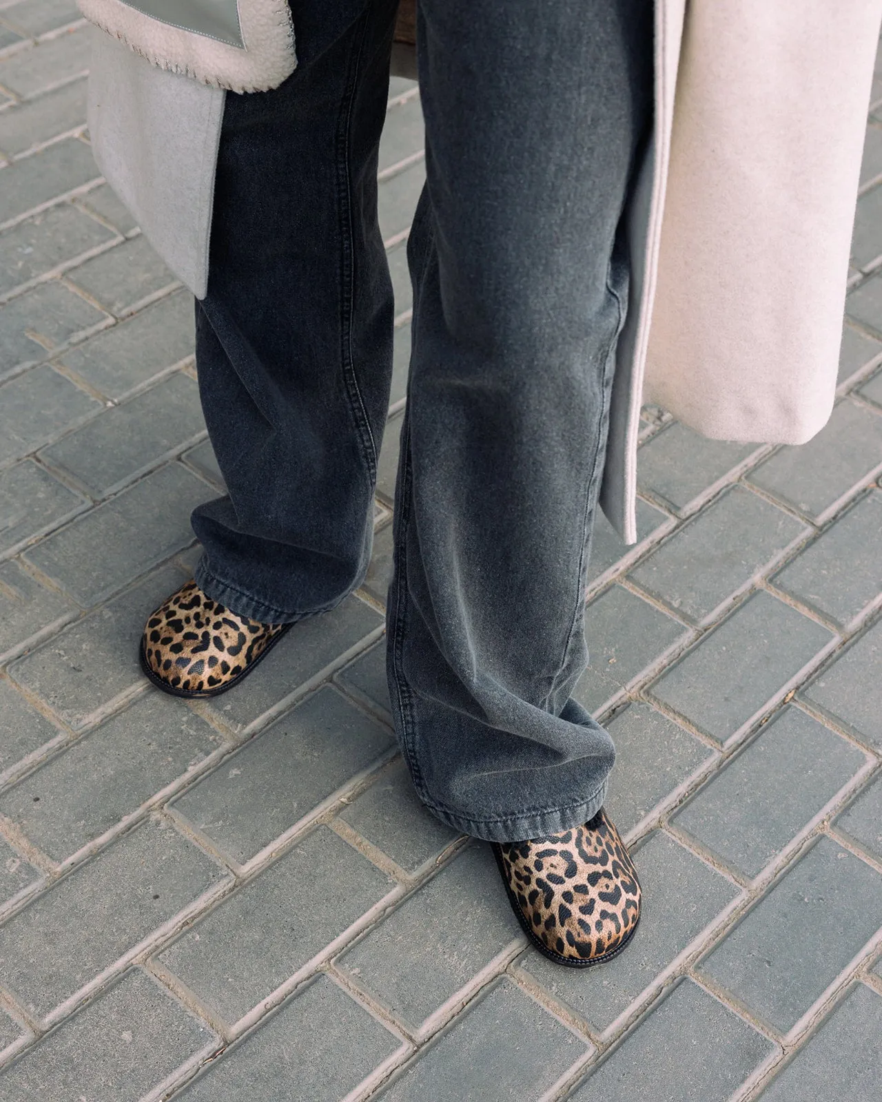 Milah in Leopard & Shearling