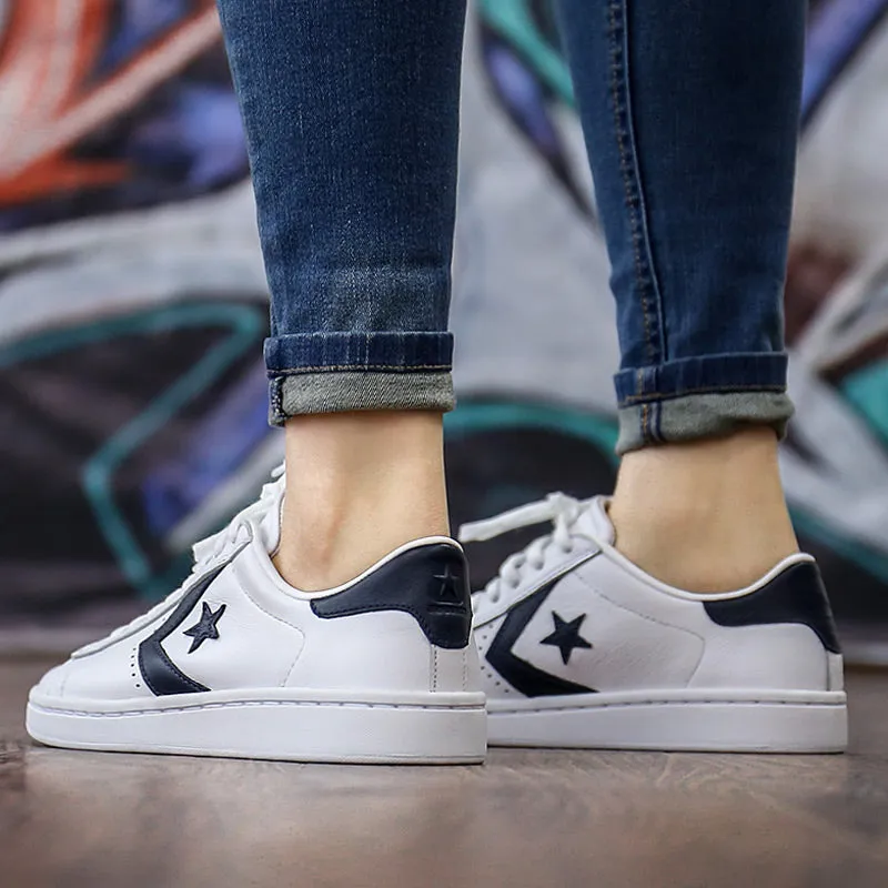 new original Converse Star Player Leather women's sneakers spring and autumn Contrast color Leather Skateboarding Shoes