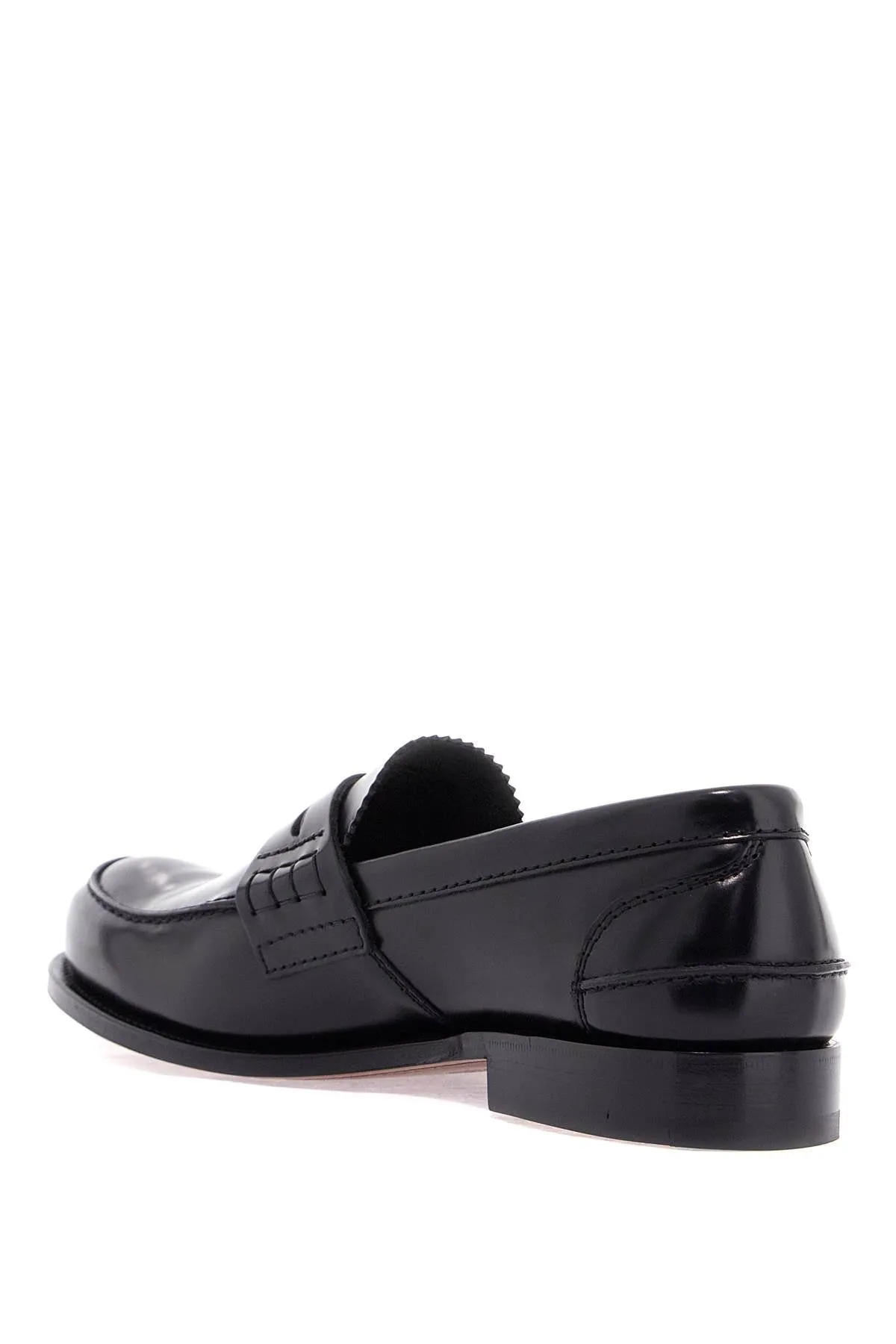 pembrey glossy leather loafers EDB003 9LG BLACK