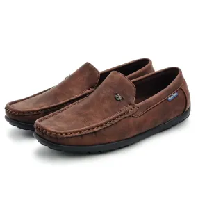 Plain Slip On Loafers Shoes
