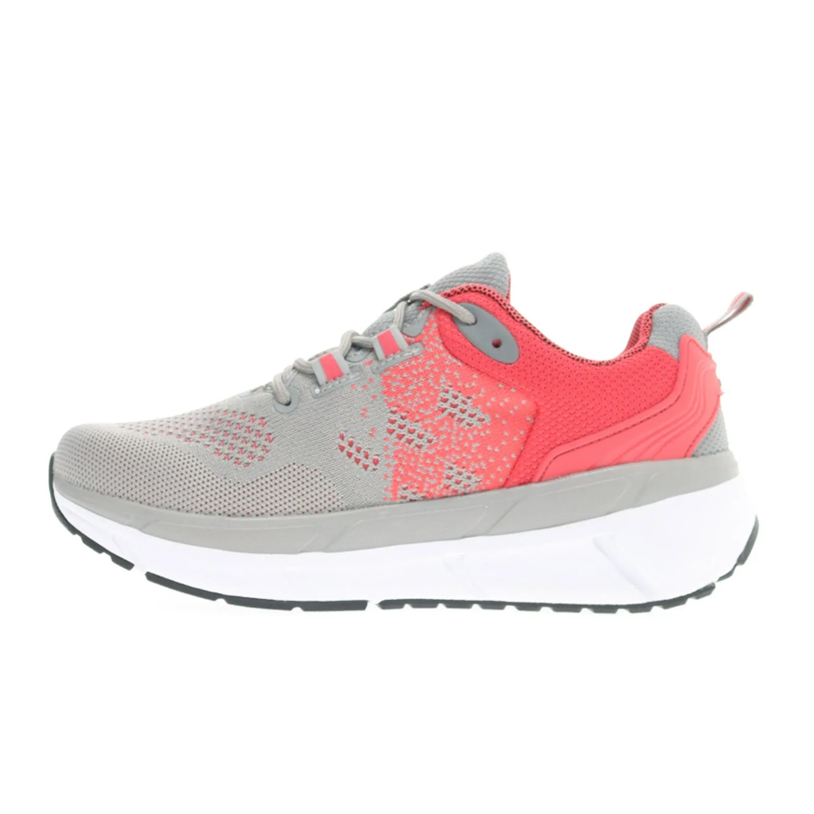Propet Ultra Walking Shoe (Women) - Light Grey/Salmon