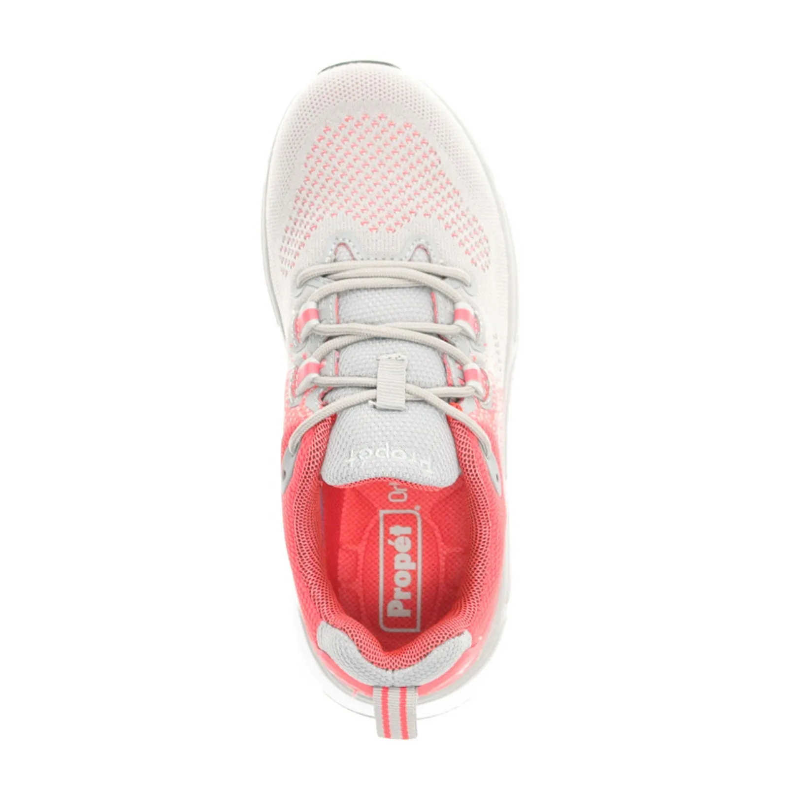 Propet Ultra Walking Shoe (Women) - Light Grey/Salmon