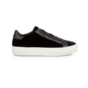 Roxy: Black Velvet Trainers