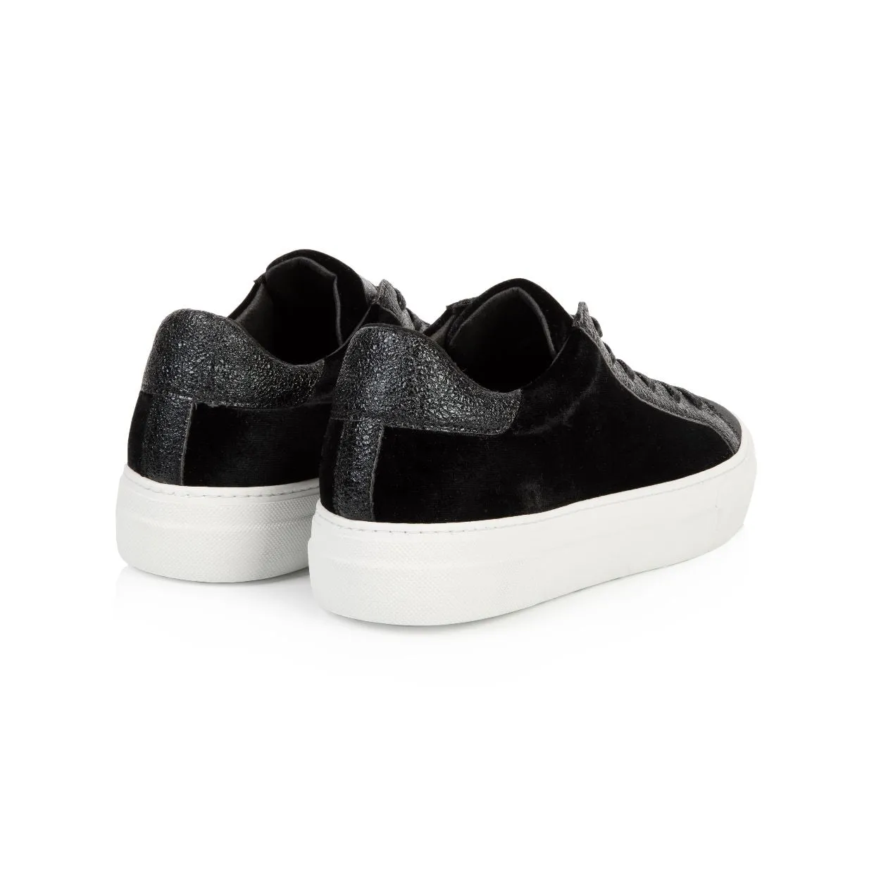 Roxy: Black Velvet Trainers