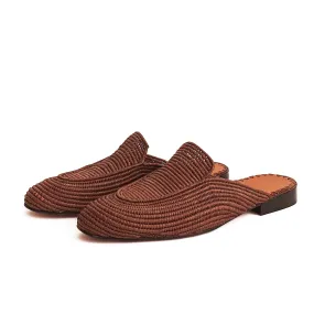 SAINT RAFFIA MULES