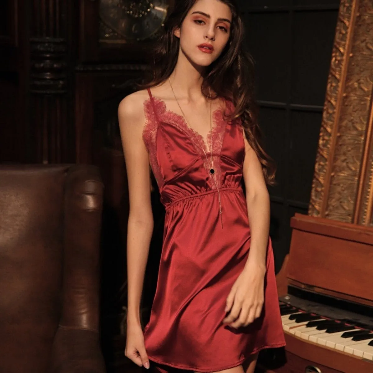 Sierra satin slip
