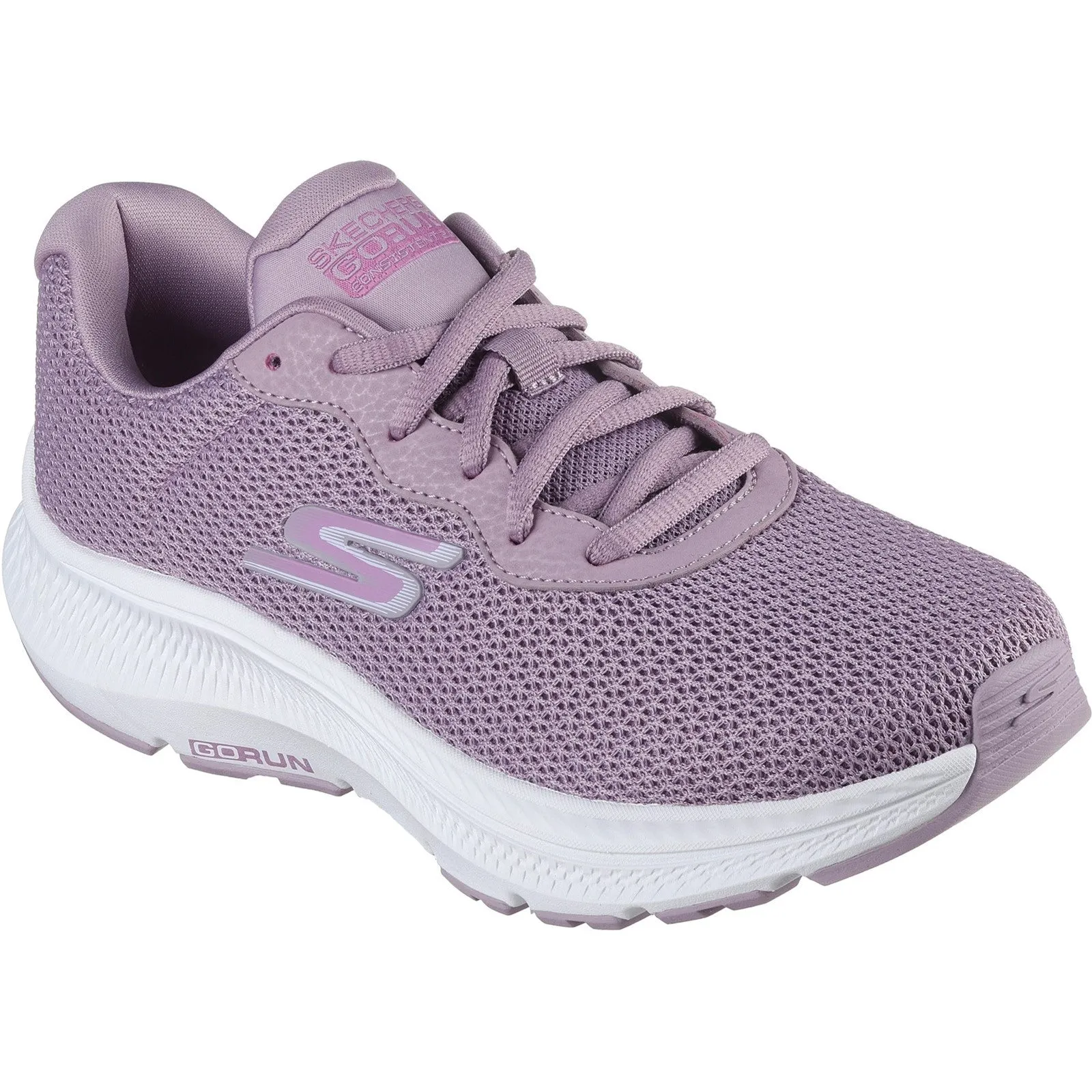 Skechers Womens Go Run Consistent 2.0 Engaged Trainers - Purple