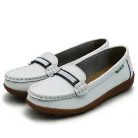Slip On Leather Loafers